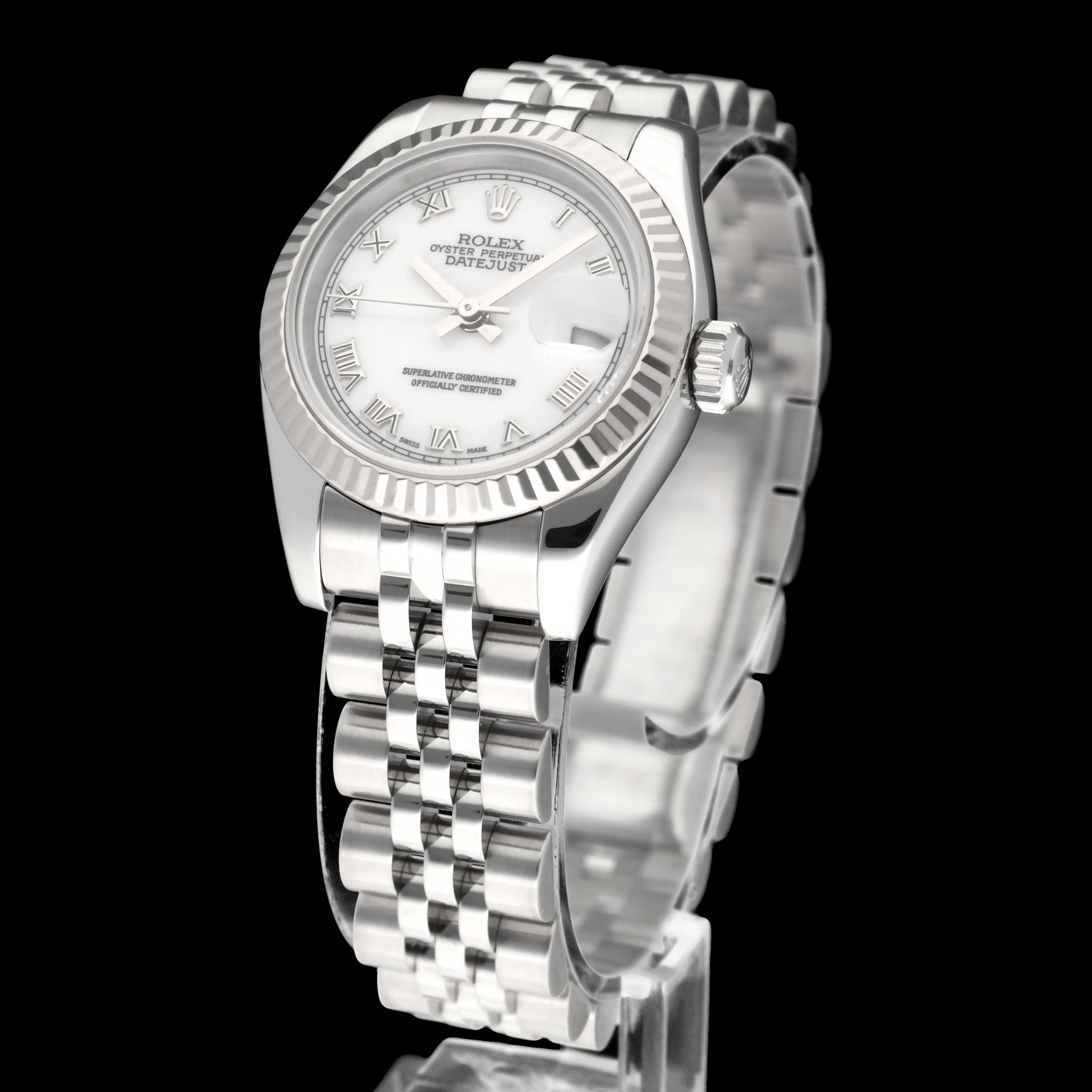 Rolex Oyster Perpetual Lady Datejust 179174 - 2006 - Rolex horloge - Rolex kopen - Rolex dames horloge - Trophies Watches
