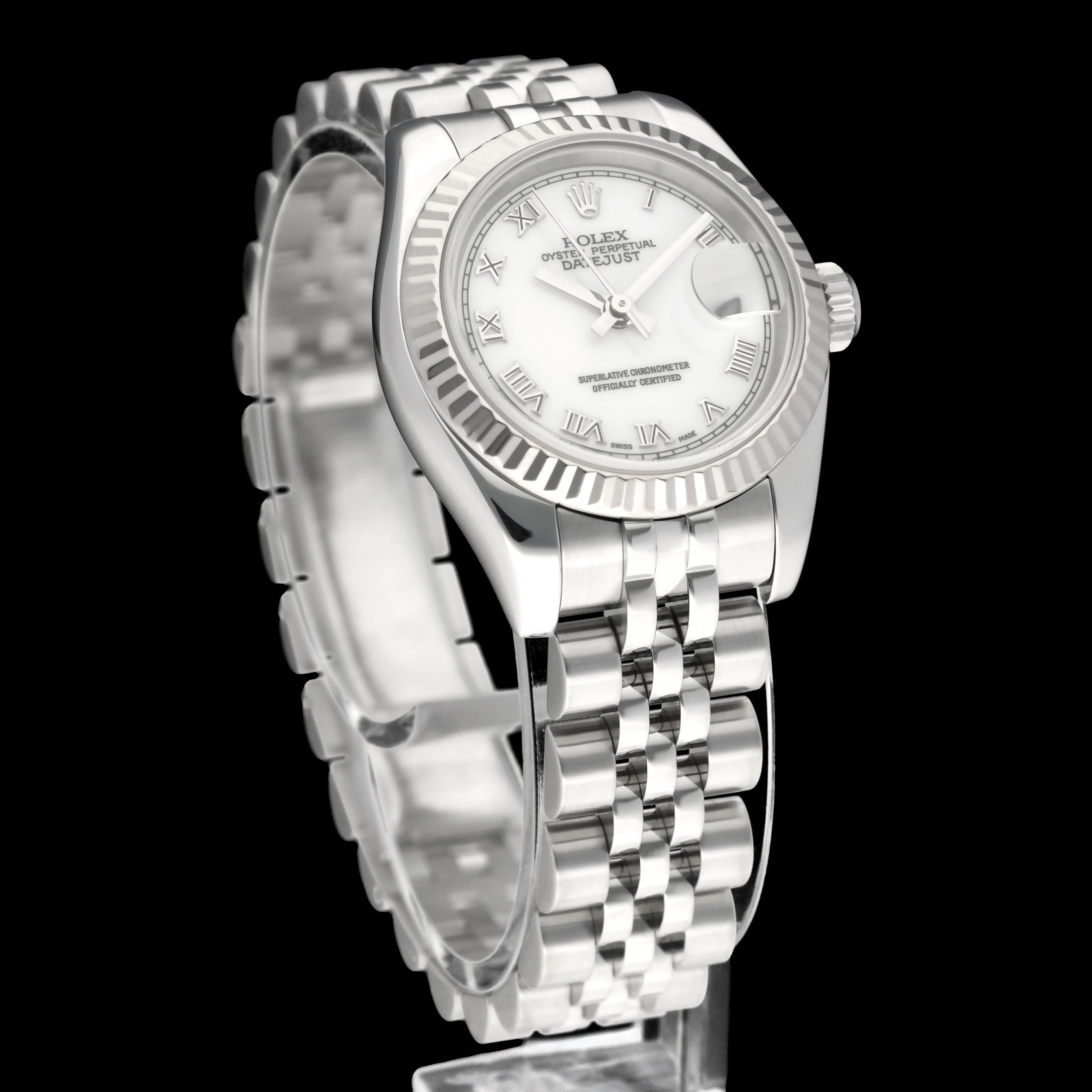 Rolex Oyster Perpetual Lady Datejust 179174 - 2006 - Rolex horloge - Rolex kopen - Rolex dames horloge - Trophies Watches