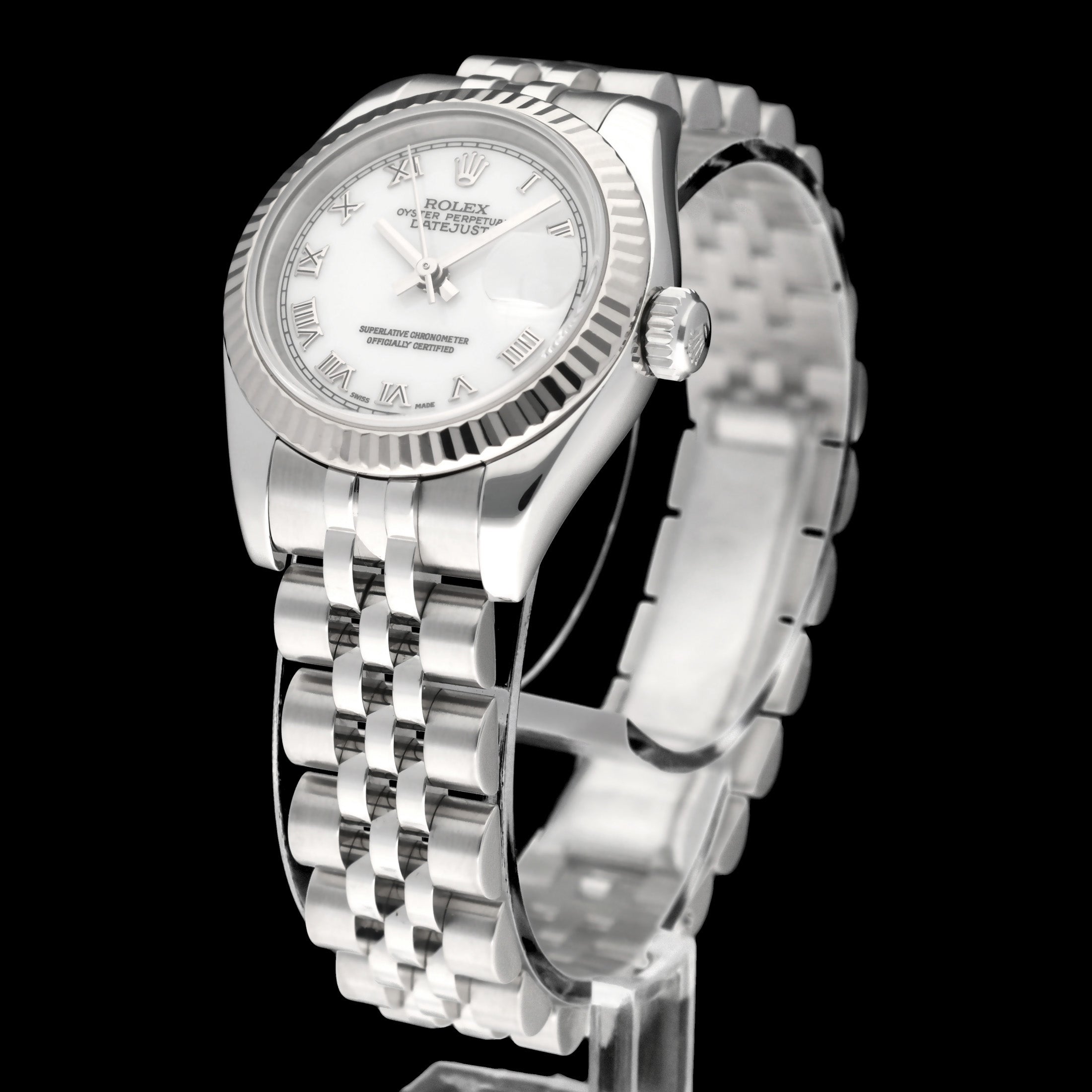 Rolex Oyster Perpetual Lady Datejust 179174 - 2006 - Rolex horloge - Rolex kopen - Rolex dames horloge - Trophies Watches