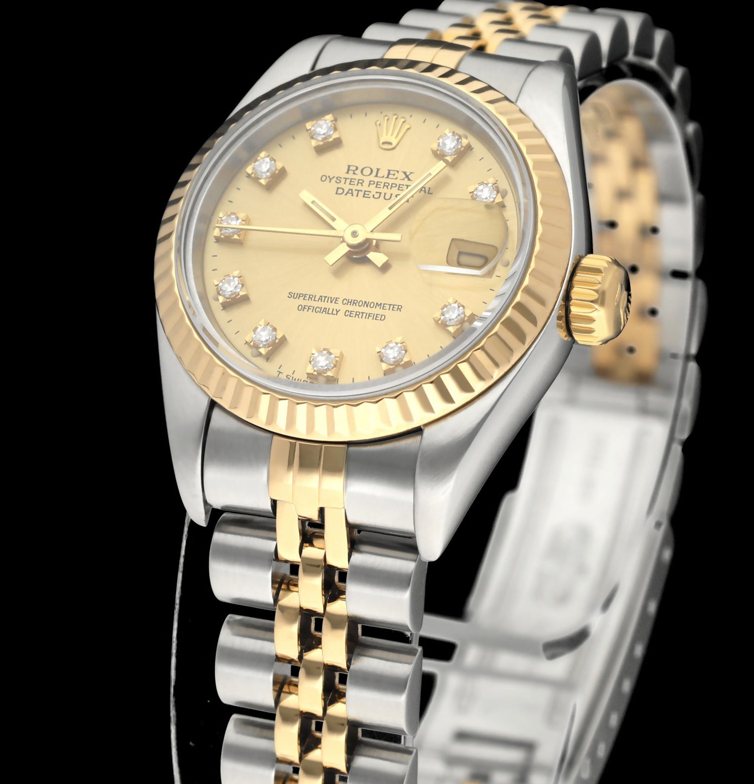 Rolex Lady-Datejust 69173G - 1993 - Rolex horloge - Rolex kopen - Rolex dames horloge - Trophies Watches