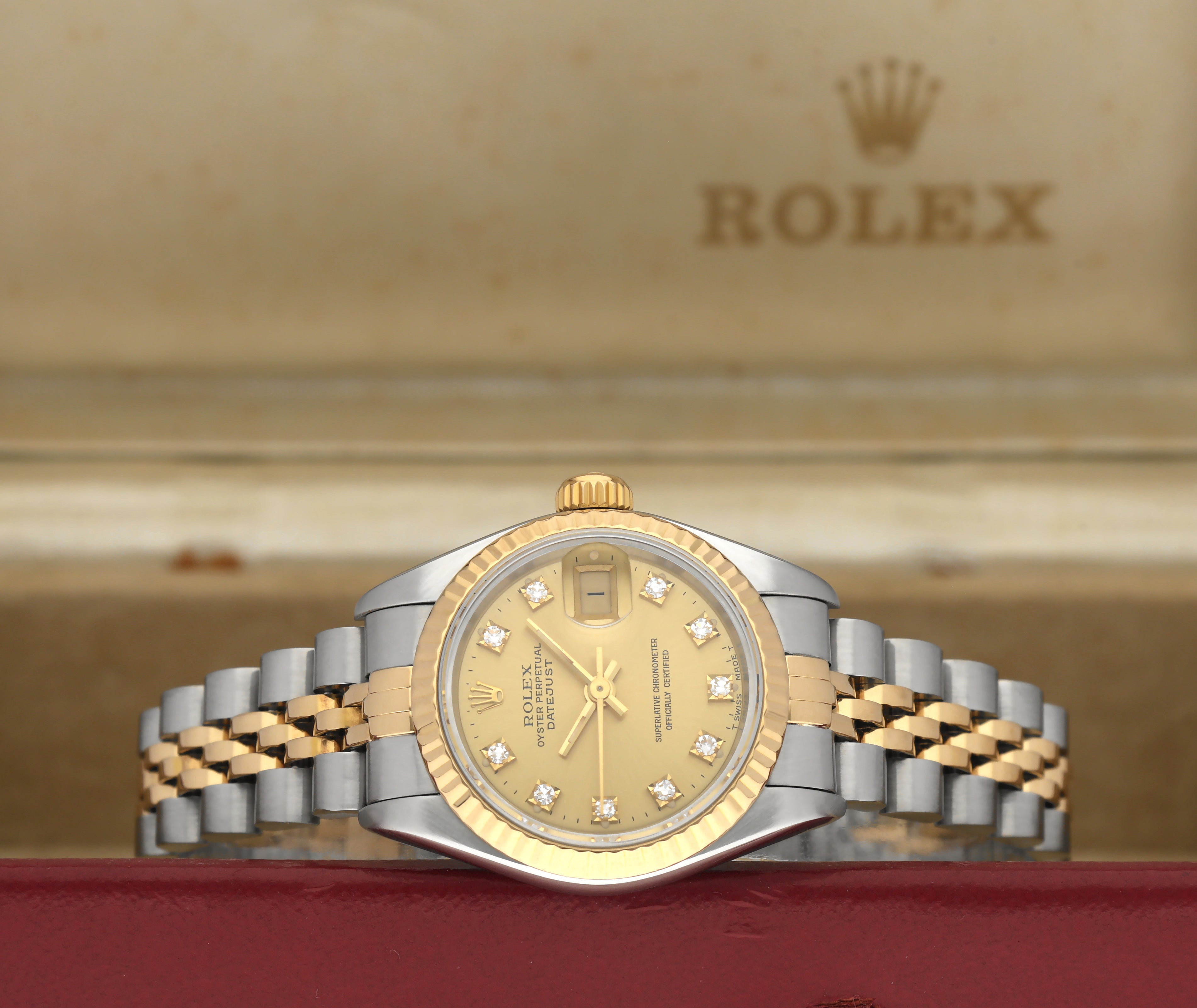 Rolex Lady-Datejust 69173G - 1993 - Rolex horloge - Rolex kopen - Rolex dames horloge - Trophies Watches