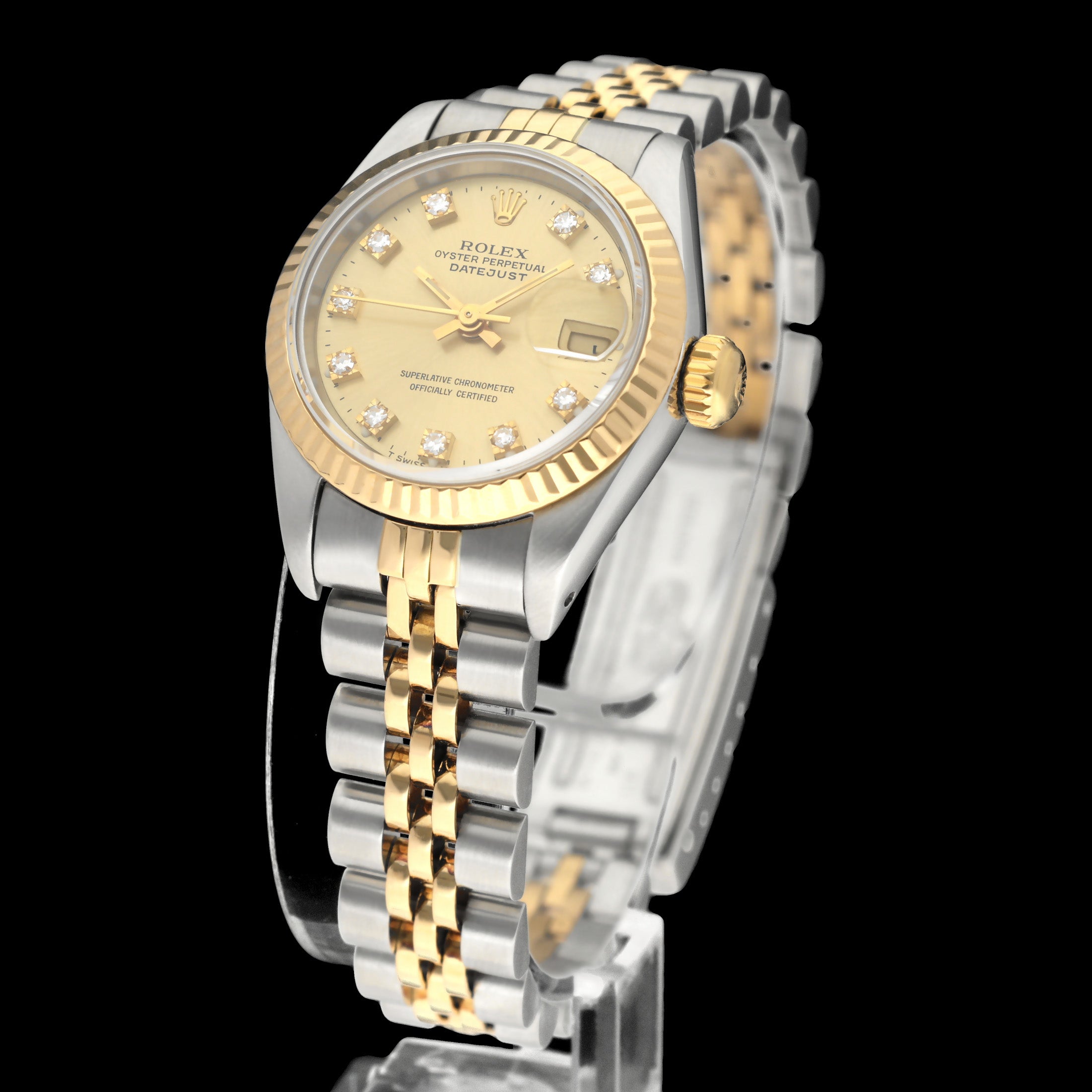 Rolex Lady-Datejust 69173G - 1990 - Rolex horloge - Rolex kopen - Rolex dames horloge - Trophies Watches