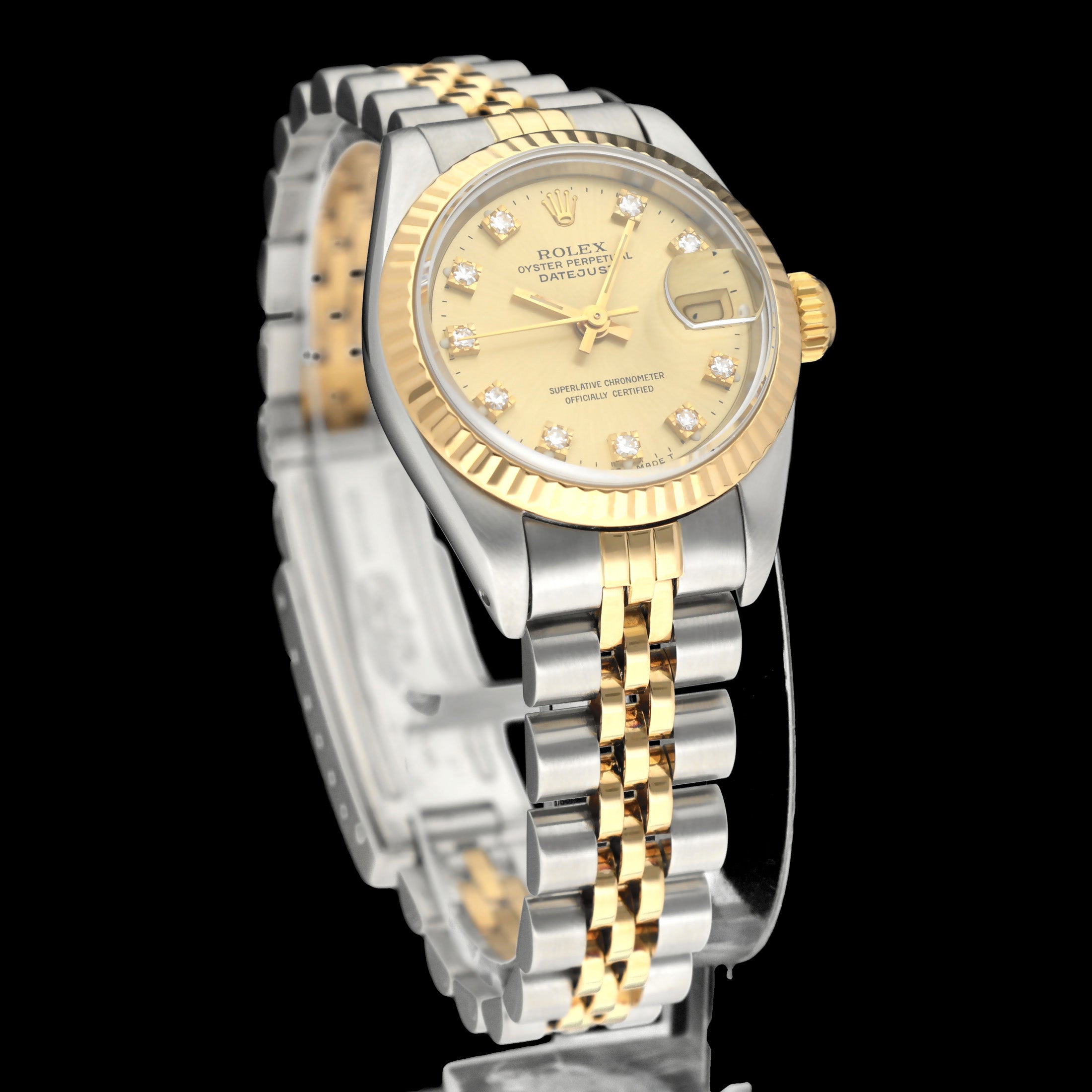 Rolex Lady-Datejust 69173G - 1990 - Rolex horloge - Rolex kopen - Rolex dames horloge - Trophies Watches