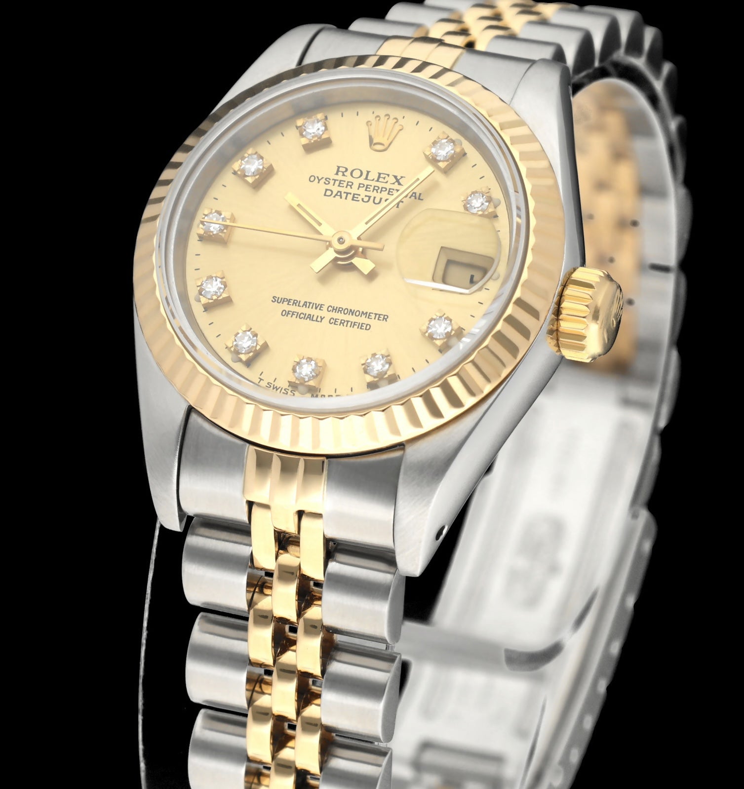 Rolex Lady-Datejust 69173G - 1991 - Rolex horloge - Rolex kopen - Rolex dames horloge - Trophies Watches