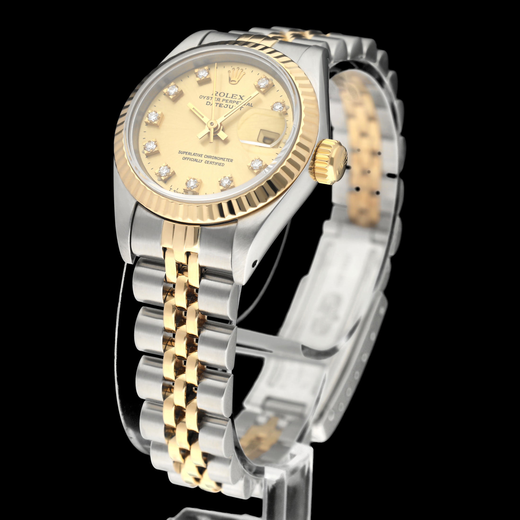 Rolex Lady-Datejust 69173G - 1991 - Rolex horloge - Rolex kopen - Rolex dames horloge - Trophies Watches