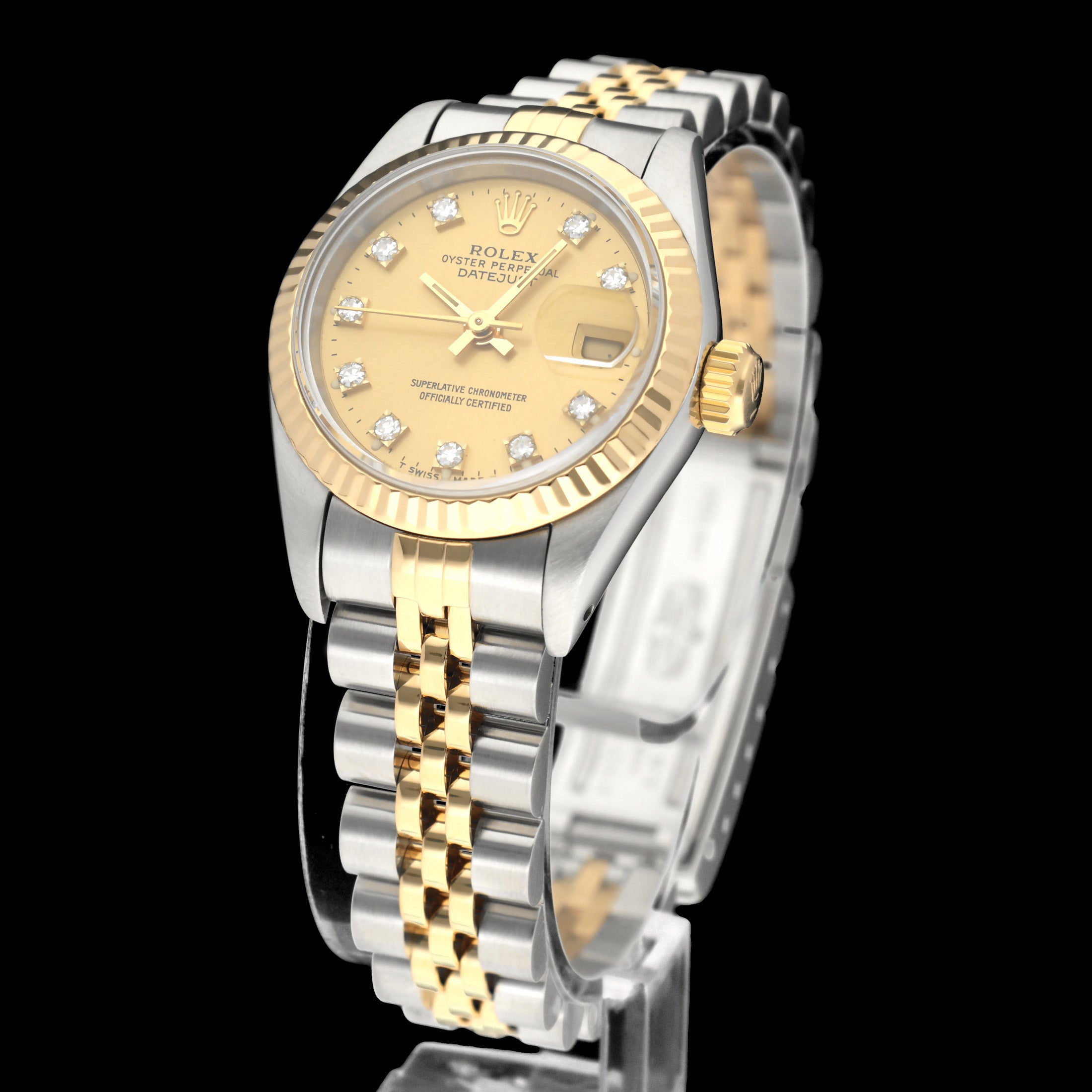 Rolex Lady-Datejust 69173G - 1991 - Rolex horloge - Rolex kopen - Rolex dames horloge - Trophies Watches