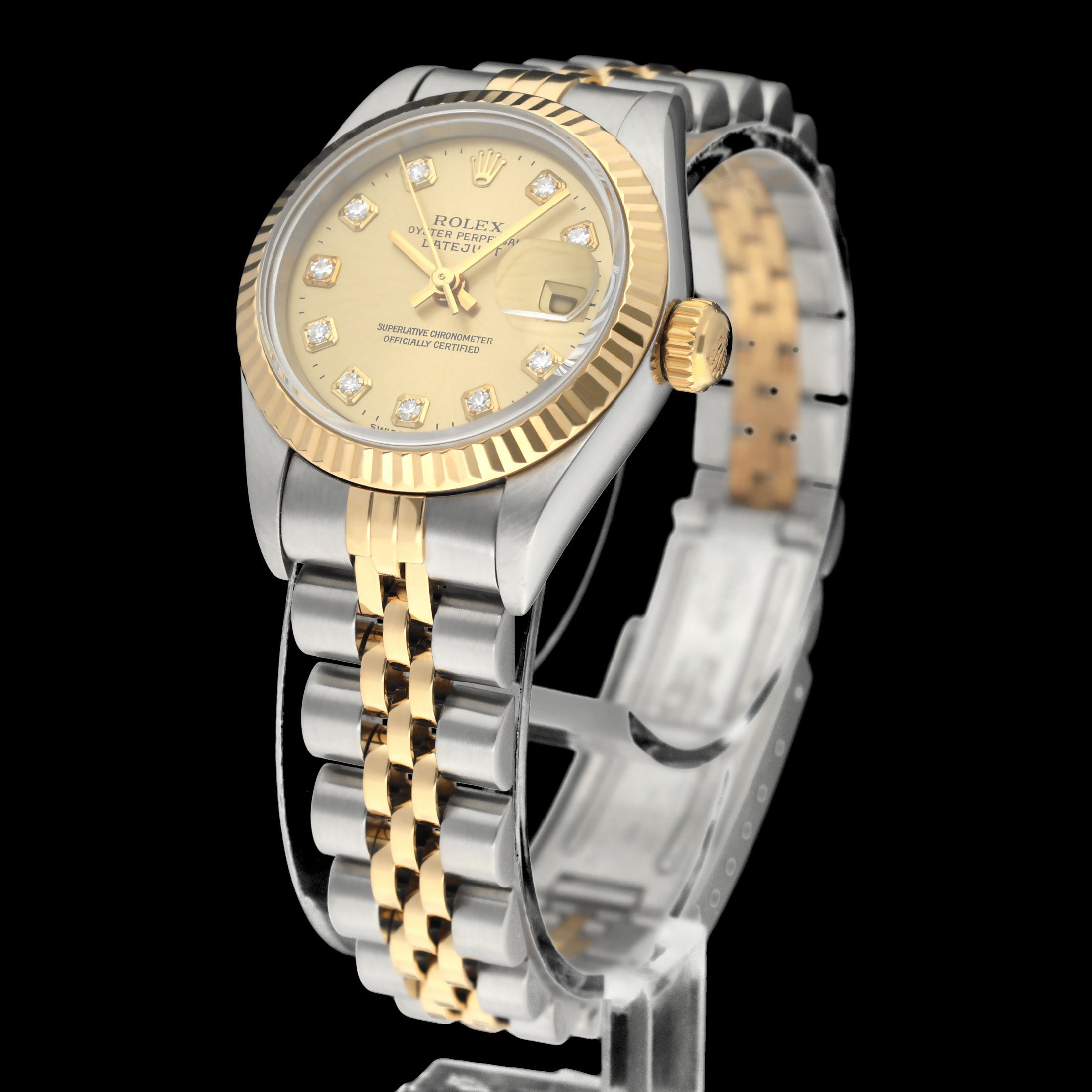 Rolex Lady-Datejust 69173G - 1998 - Rolex horloge - Rolex kopen - Rolex dames horloge - Trophies Watches