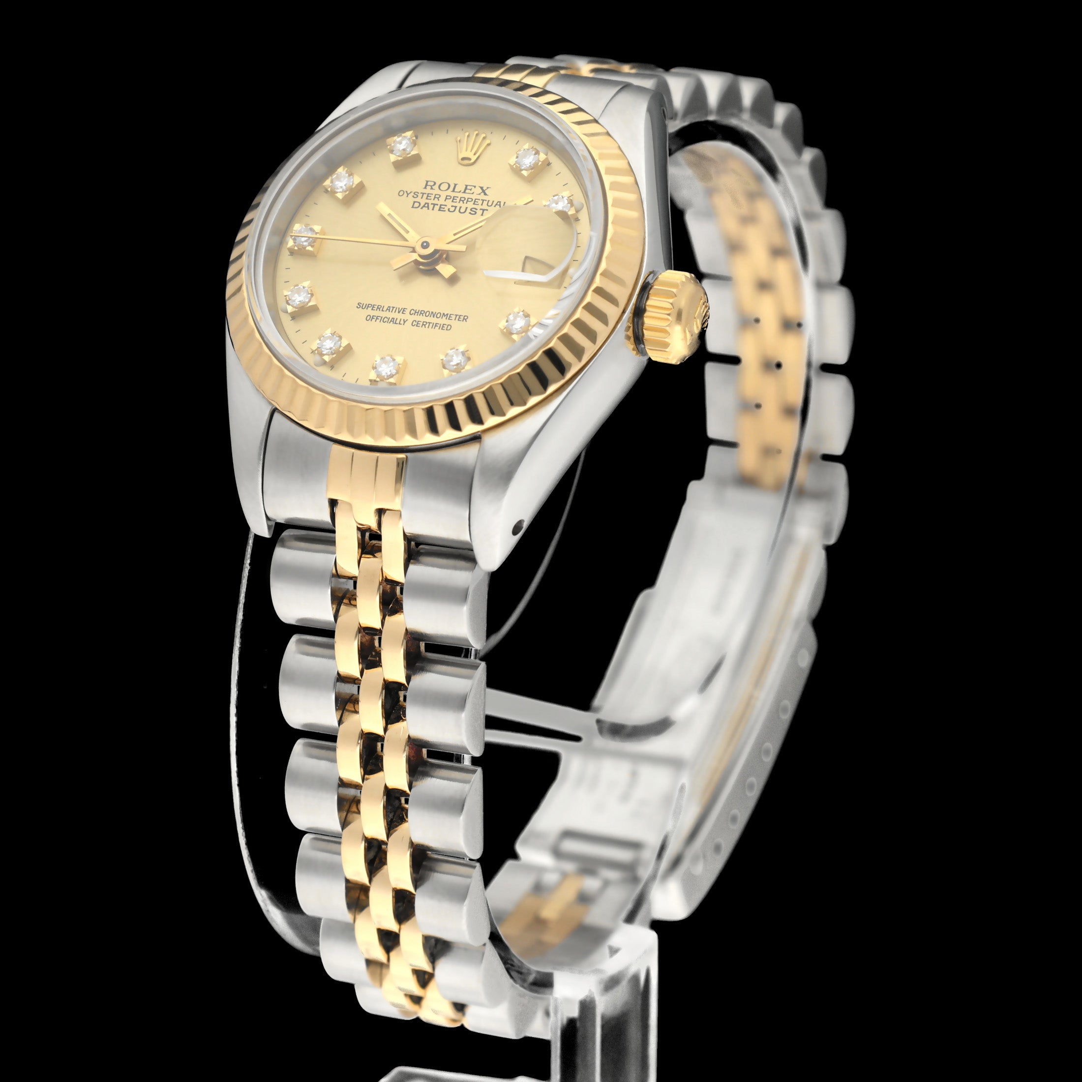 Rolex Lady-Datejust 69173G - 1990 - Rolex horloge - Rolex kopen - Rolex dames horloge - Trophies Watches