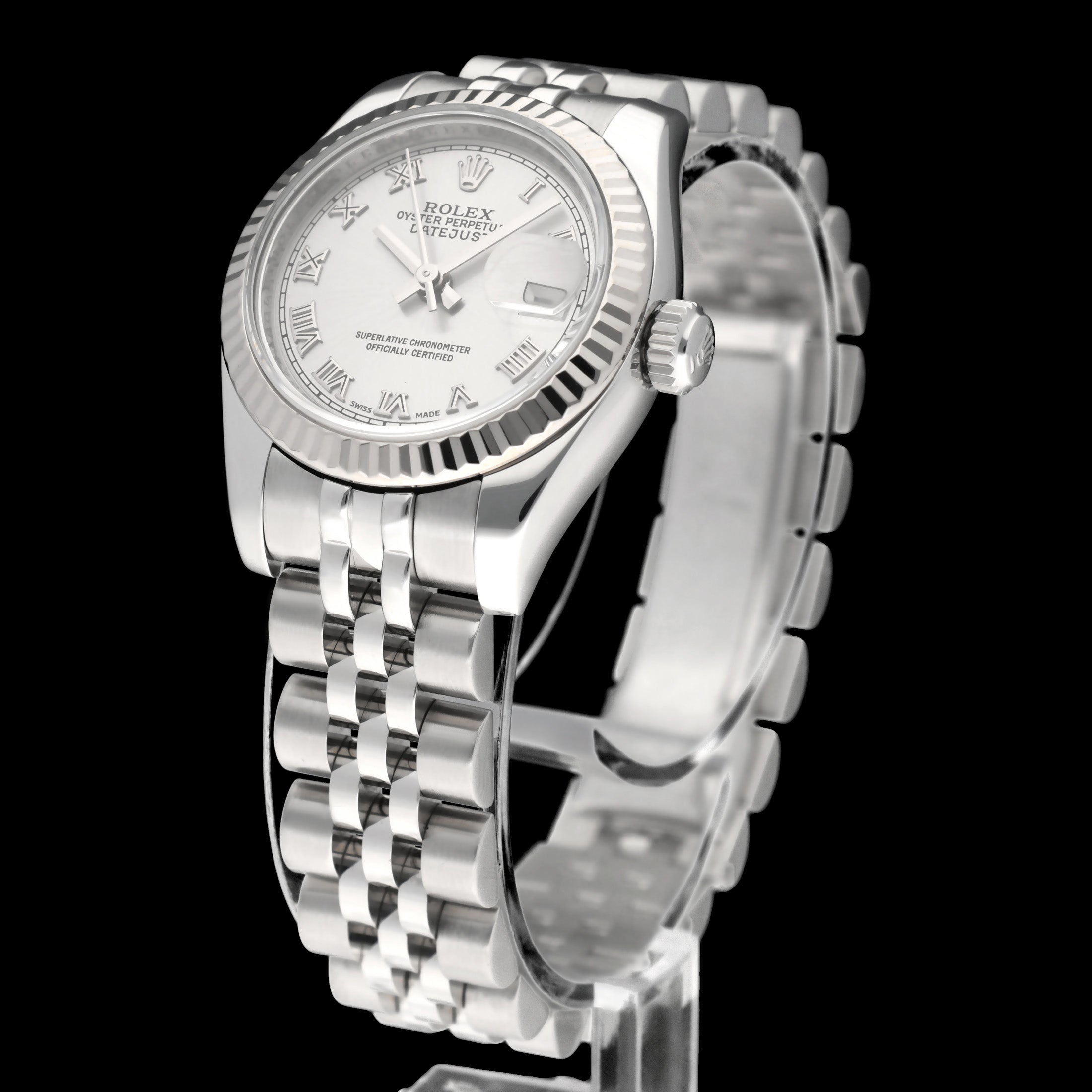 Rolex Oyster Perpetual Lady Datejust 179174 - 2010 - Rolex horloge - Rolex kopen - Rolex dames horloge - Trophies Watches