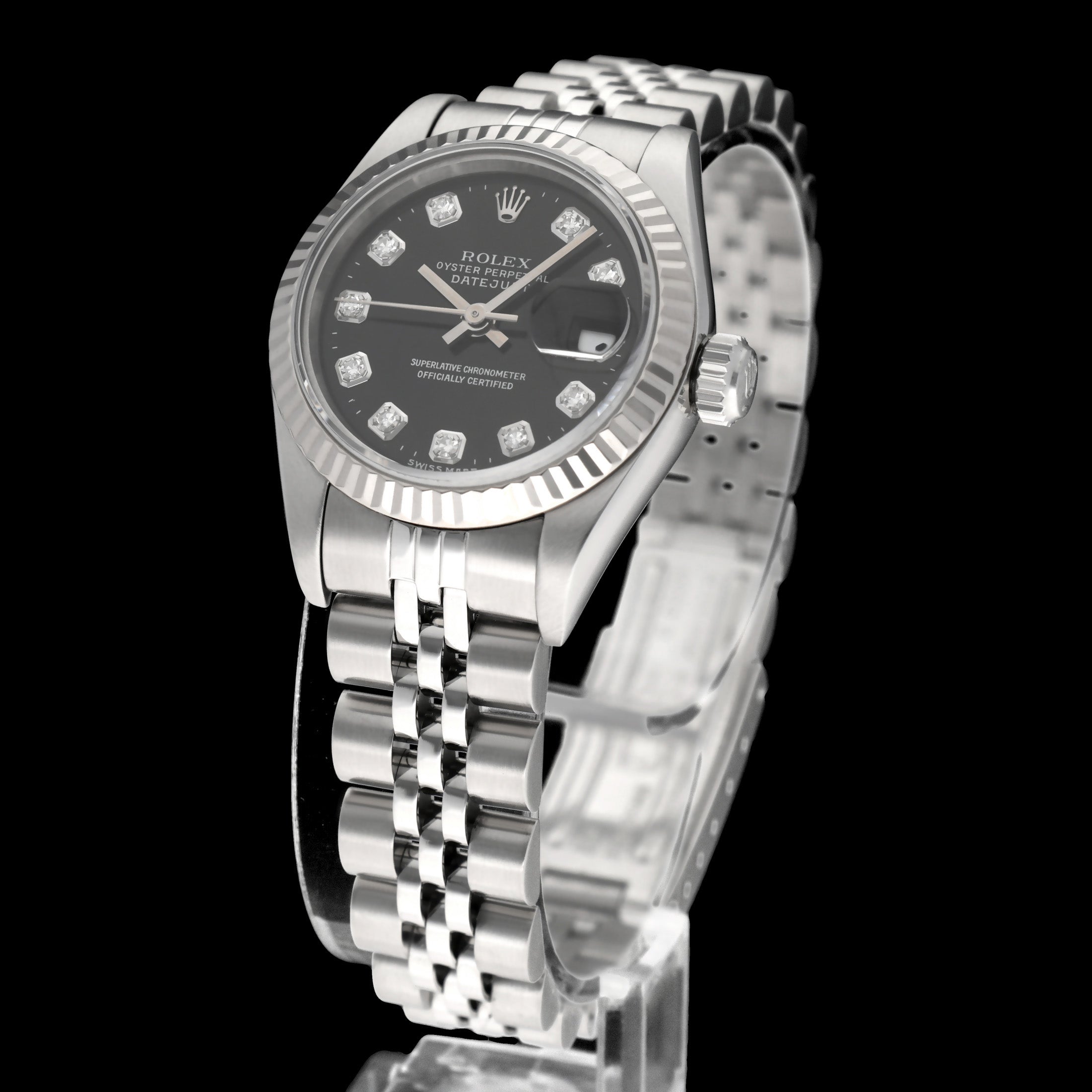 Rolex Oyster Perpetual Lady Datejust 69174G - 2003 - Rolex horloge - Rolex kopen - Rolex dames horloge - Trophies Watches