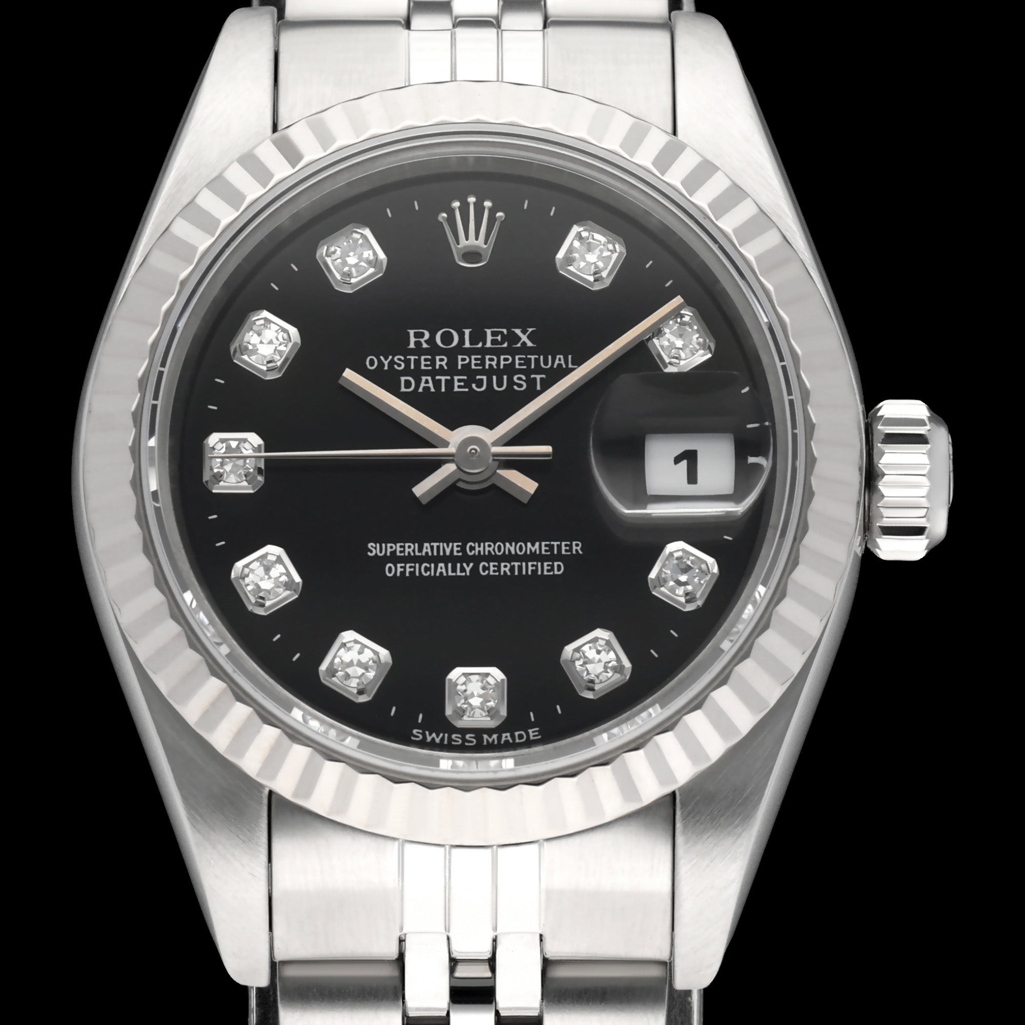 Rolex Oyster Perpetual Lady Datejust 69174G - 2003 - Rolex horloge - Rolex kopen - Rolex dames horloge - Trophies Watches