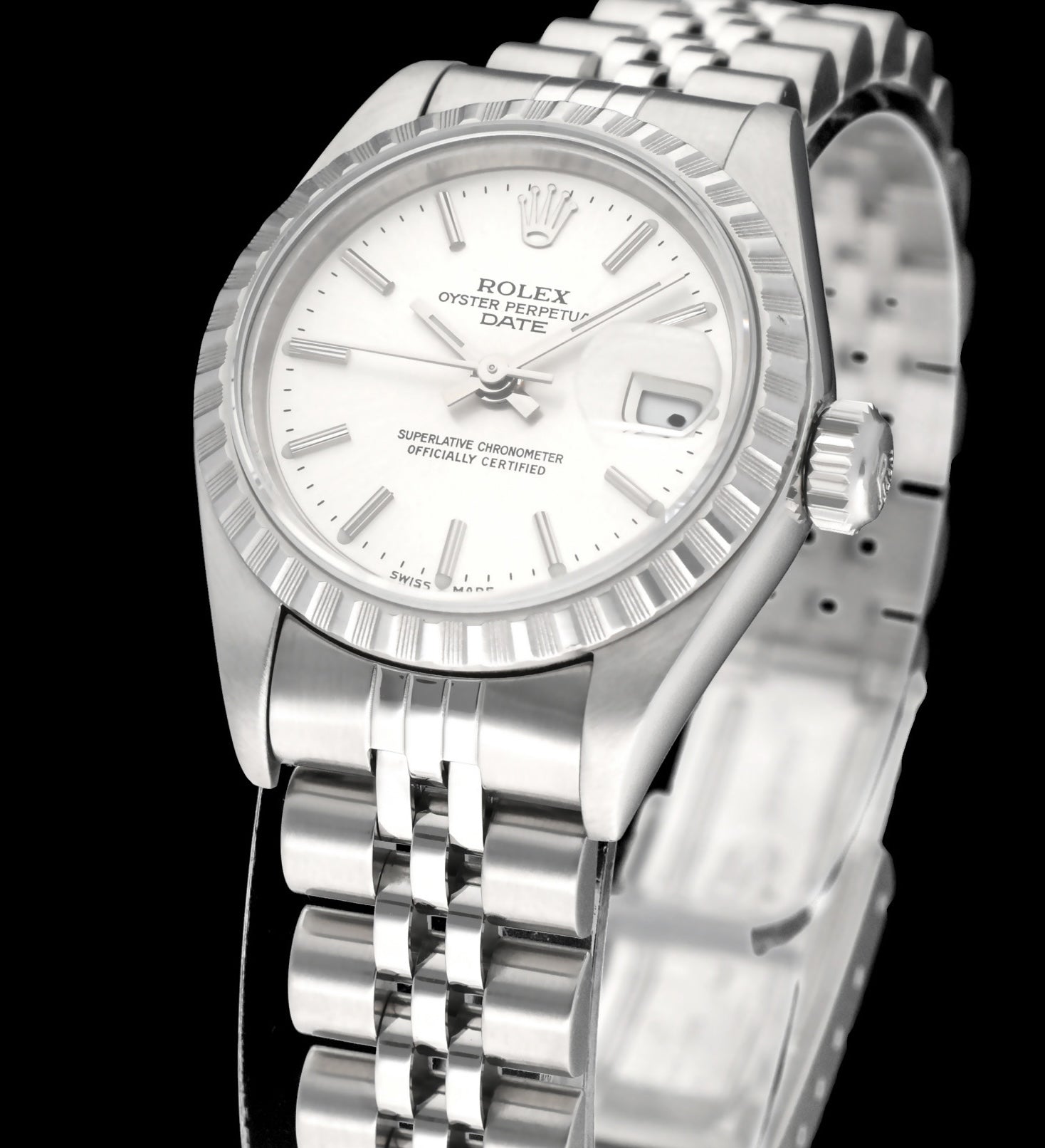 Rolex Oyster Perpetual Lady Date 79240 - 2000 - Rolex horloge - Rolex kopen - Rolex dames horloge - Trophies Watches
