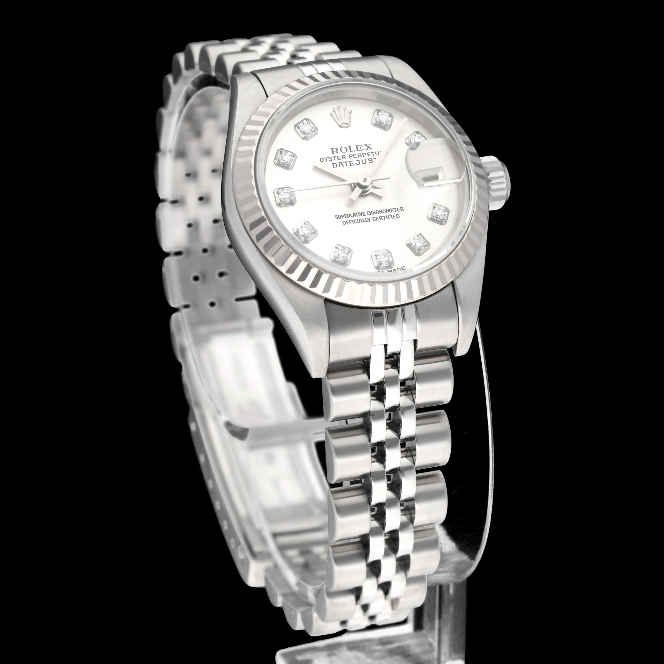 Rolex Oyster Perpetual Lady Datejust 69174G - 2002 - Rolex horloge - Rolex kopen - Rolex dames horloge - Trophies Watches