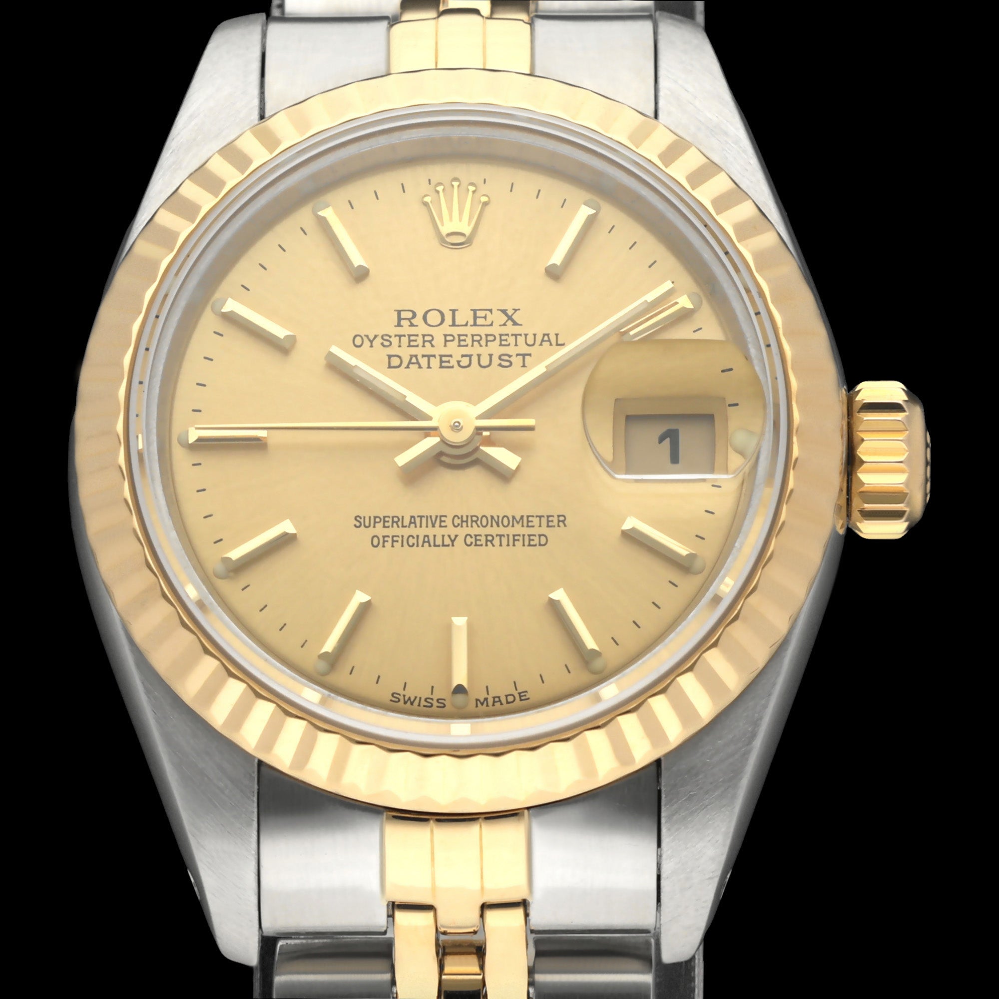 Rolex Lady-Datejust 69173 - 1990 - Rolex horloge - Rolex kopen - Rolex dames horloge - Trophies Watches