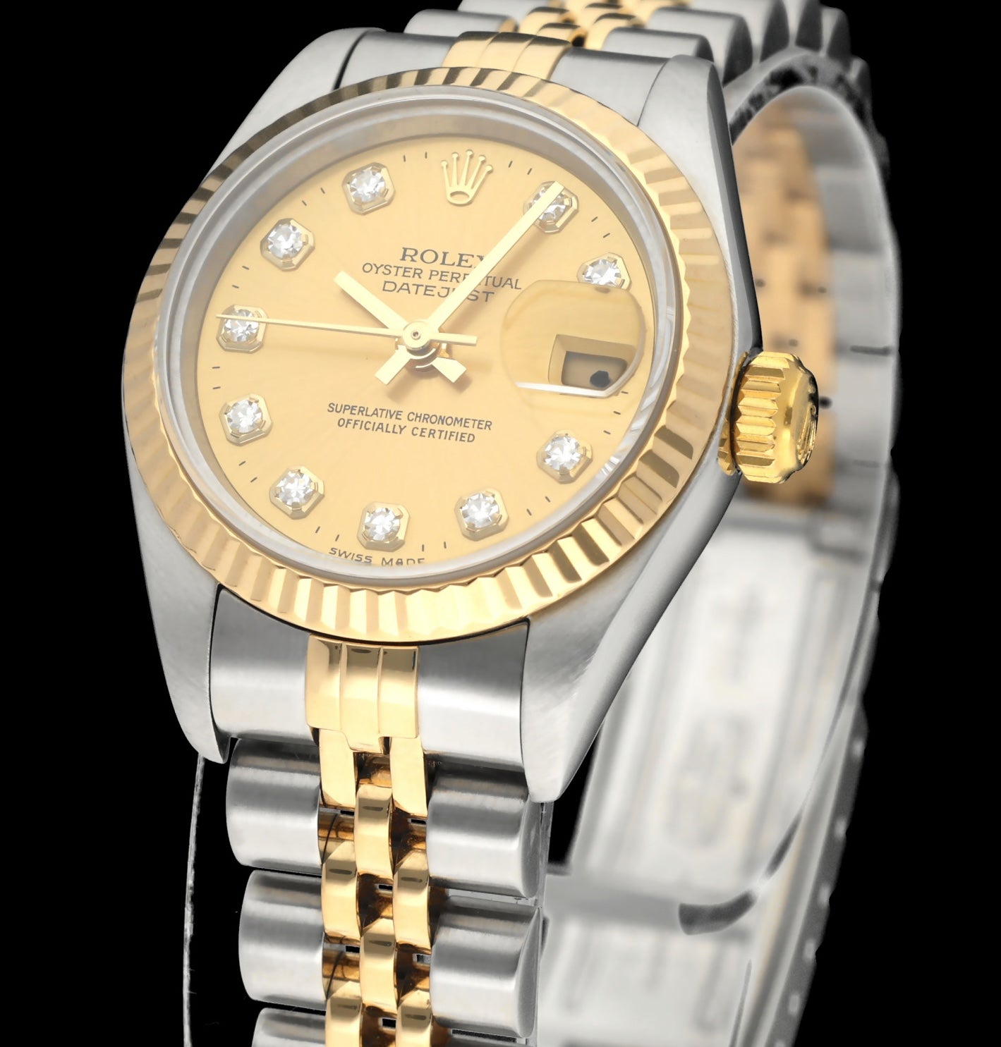 Rolex Lady-Datejust 79173G - 2002 - Rolex horloge - Rolex kopen - Rolex dames horloge - Trophies Watches