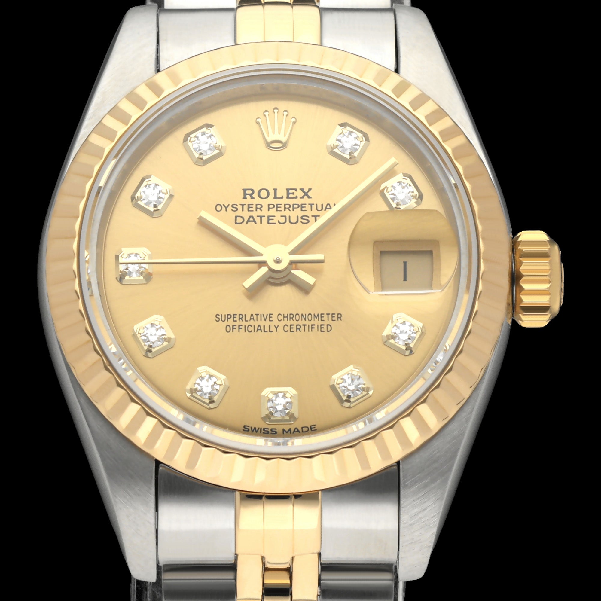 Rolex Lady-Datejust 69173G - 1993 - Rolex horloge - Rolex kopen - Rolex dames horloge - Trophies Watches