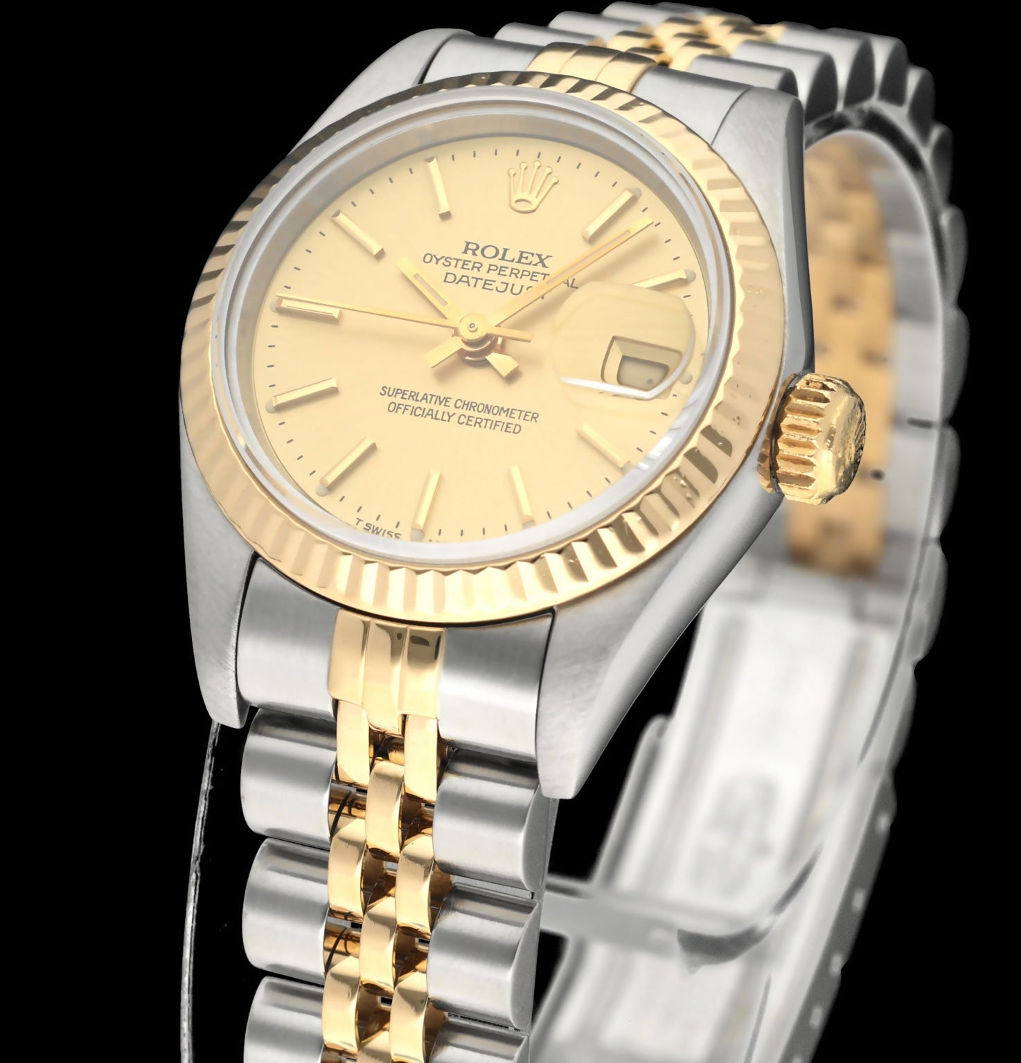 Rolex Lady-Datejust 69173G - 1996 - Rolex horloge - Rolex kopen - Rolex dames horloge - Trophies Watches