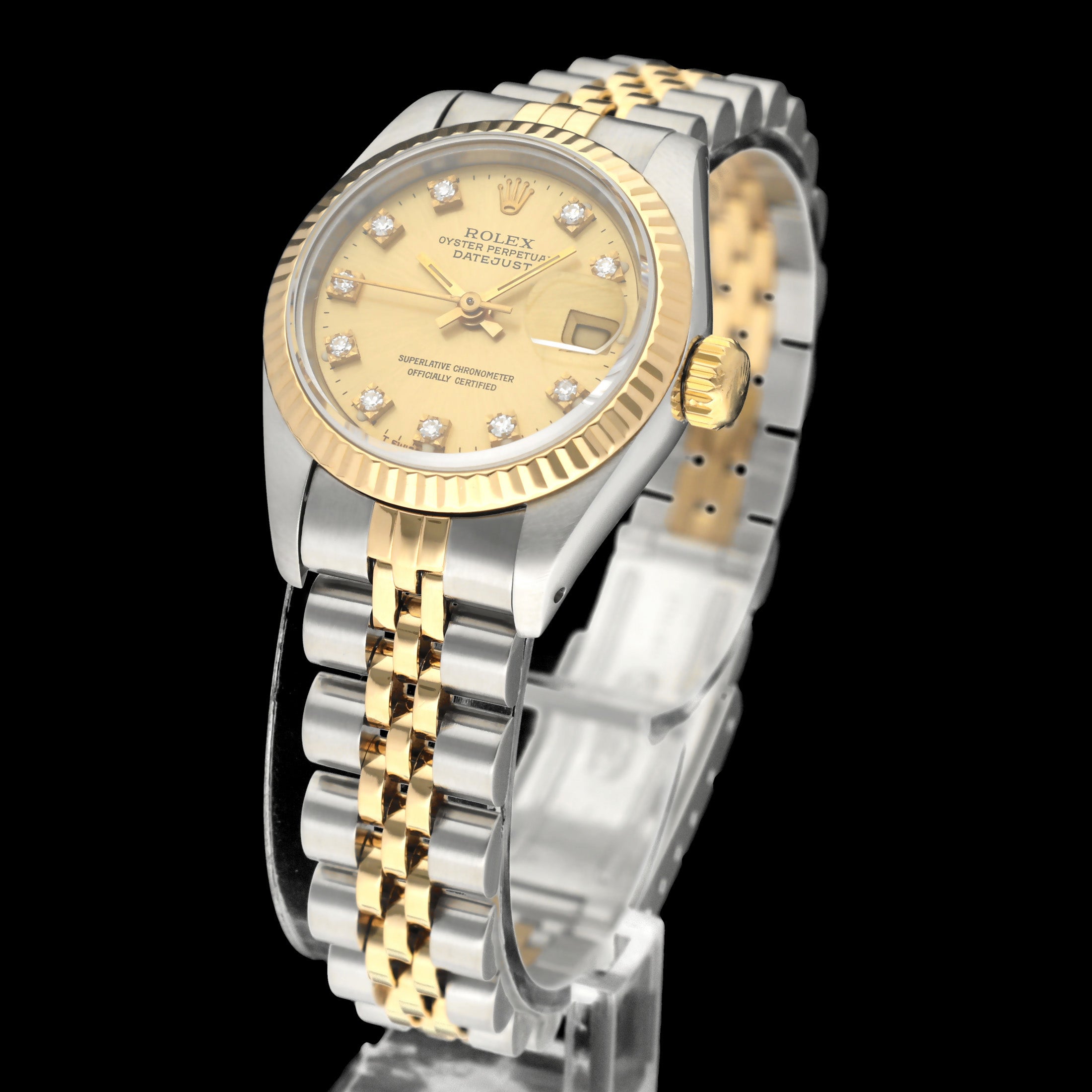 Rolex Lady-Datejust 69173G - 1992 - Rolex horloge - Rolex kopen - Rolex dames horloge - Trophies Watches