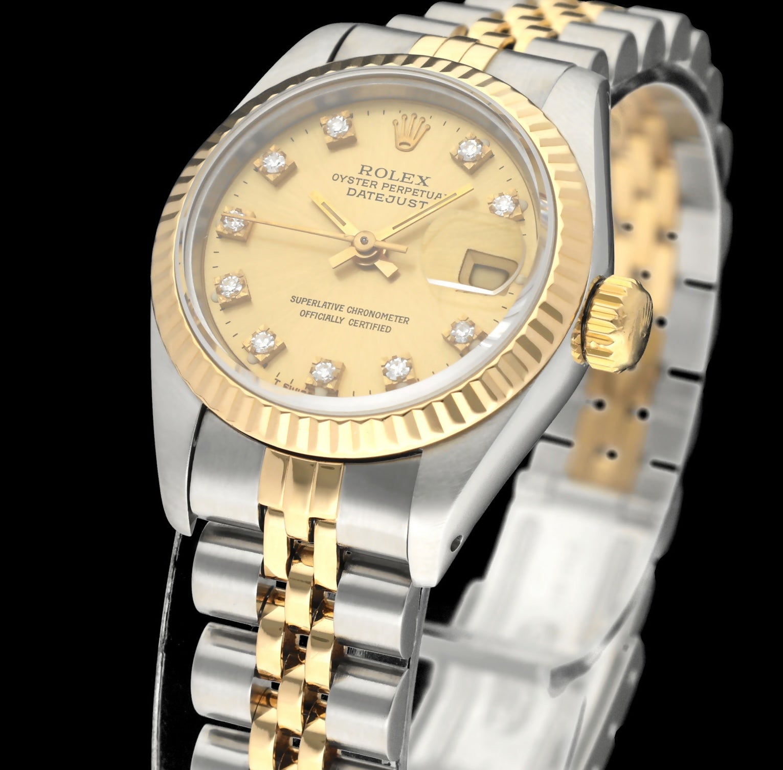 Rolex Lady-Datejust 69173G - 1992 - Rolex horloge - Rolex kopen - Rolex dames horloge - Trophies Watches