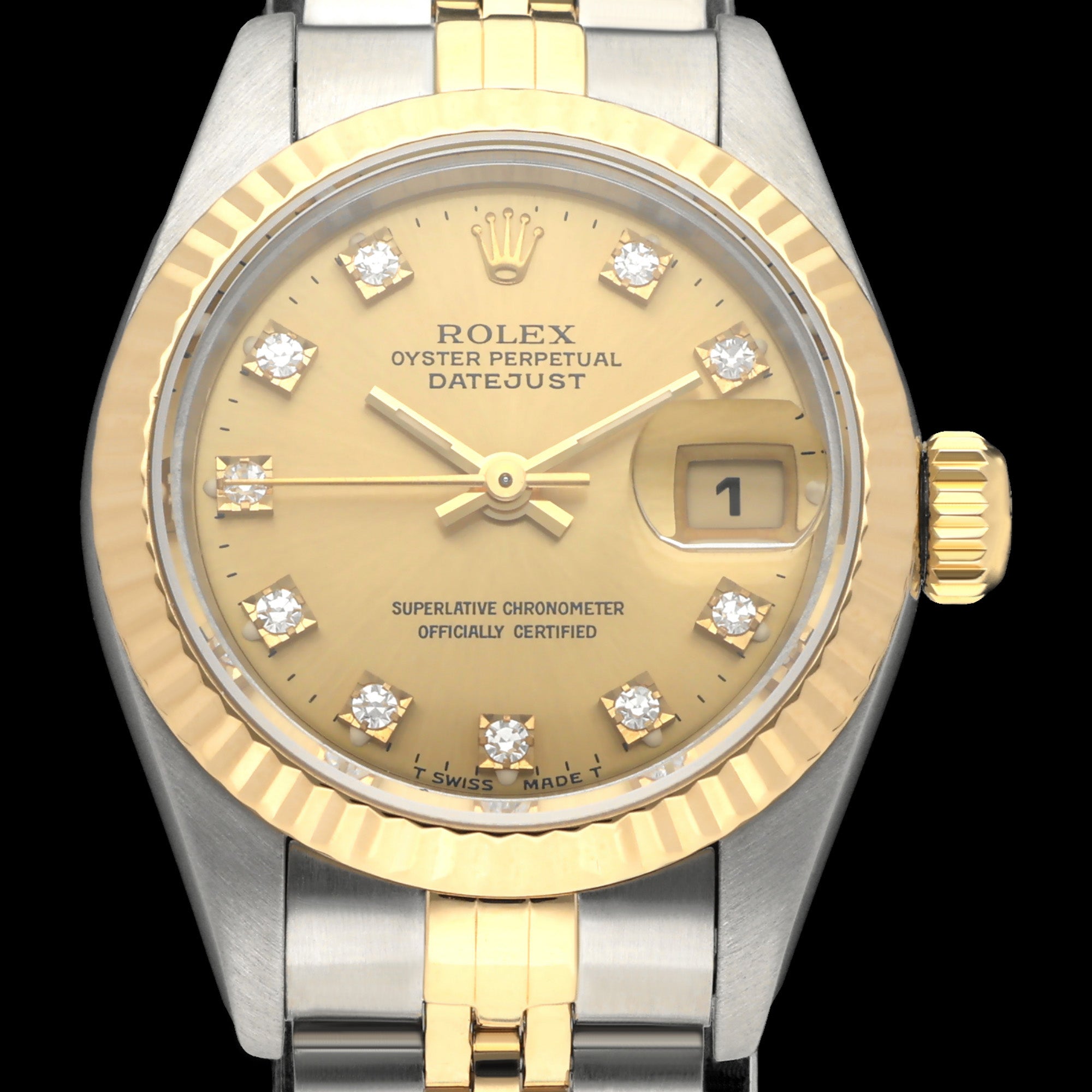 Rolex Lady-Datejust 69173G - 1993 - Rolex horloge - Rolex kopen - Rolex dames horloge - Trophies Watches
