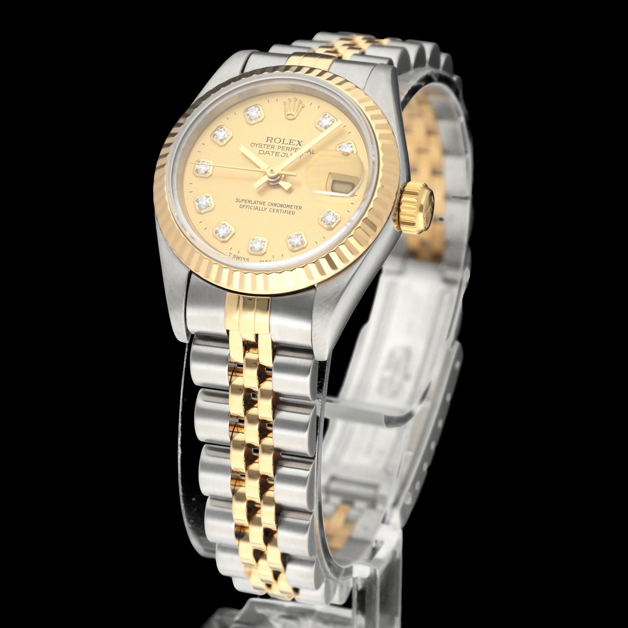 Rolex Lady-Datejust 69173G - 1996 - Rolex horloge - Rolex kopen - Rolex dames horloge - Trophies Watches