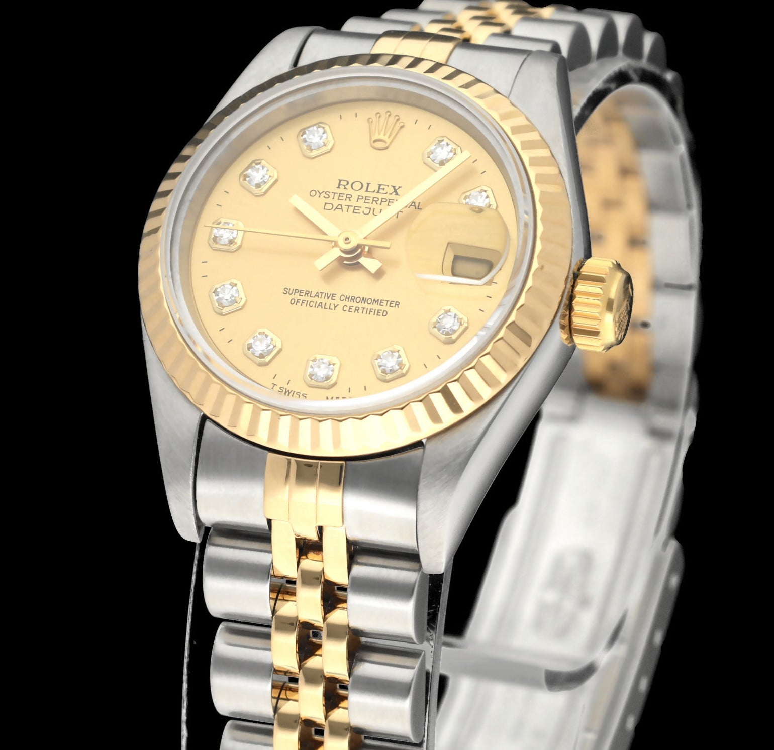 Rolex Lady-Datejust 69173G - 1996 - Rolex horloge - Rolex kopen - Rolex dames horloge - Trophies Watches