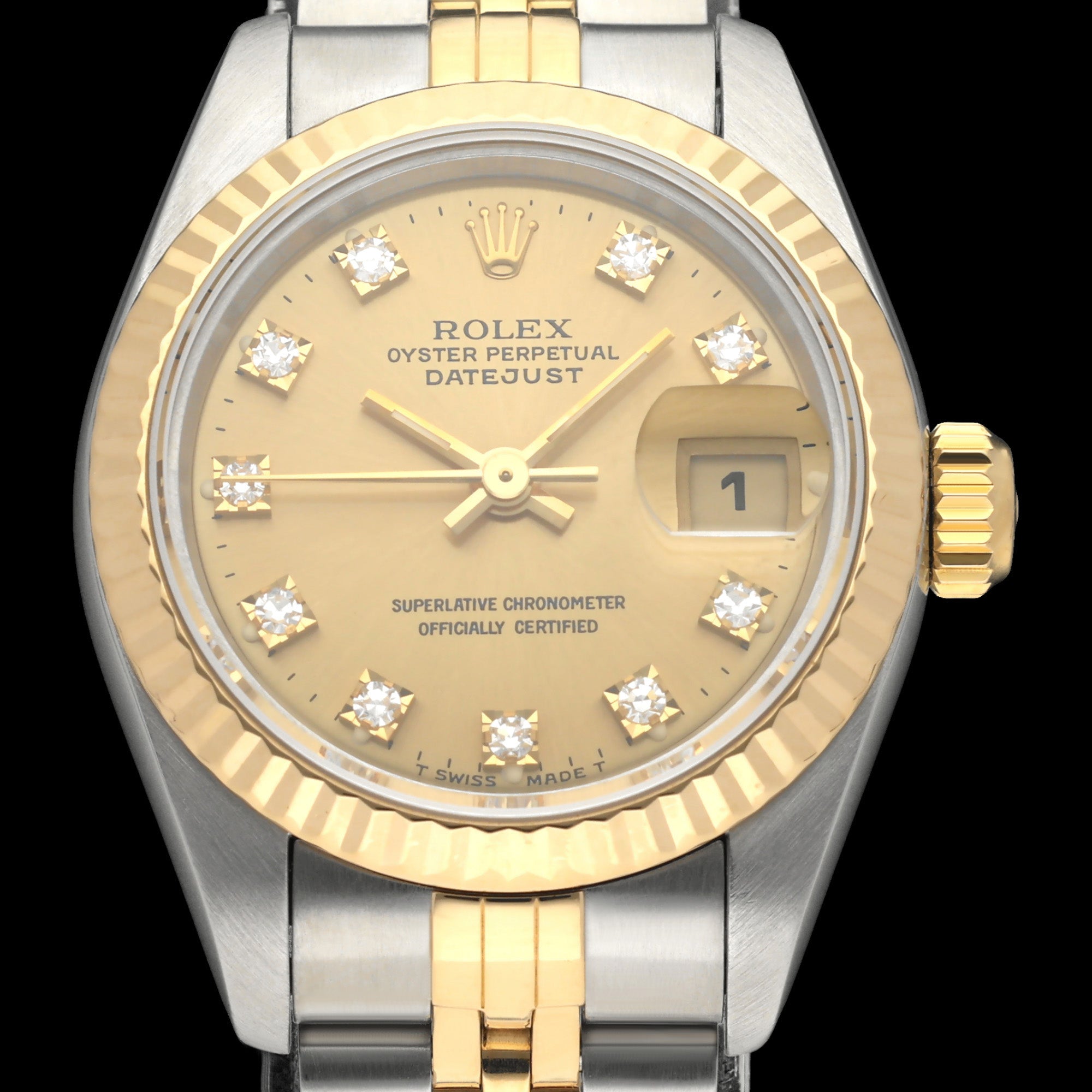 Rolex Lady-Datejust 69173G - 1994 - Rolex horloge - Rolex kopen - Rolex dames horloge - Trophies Watches