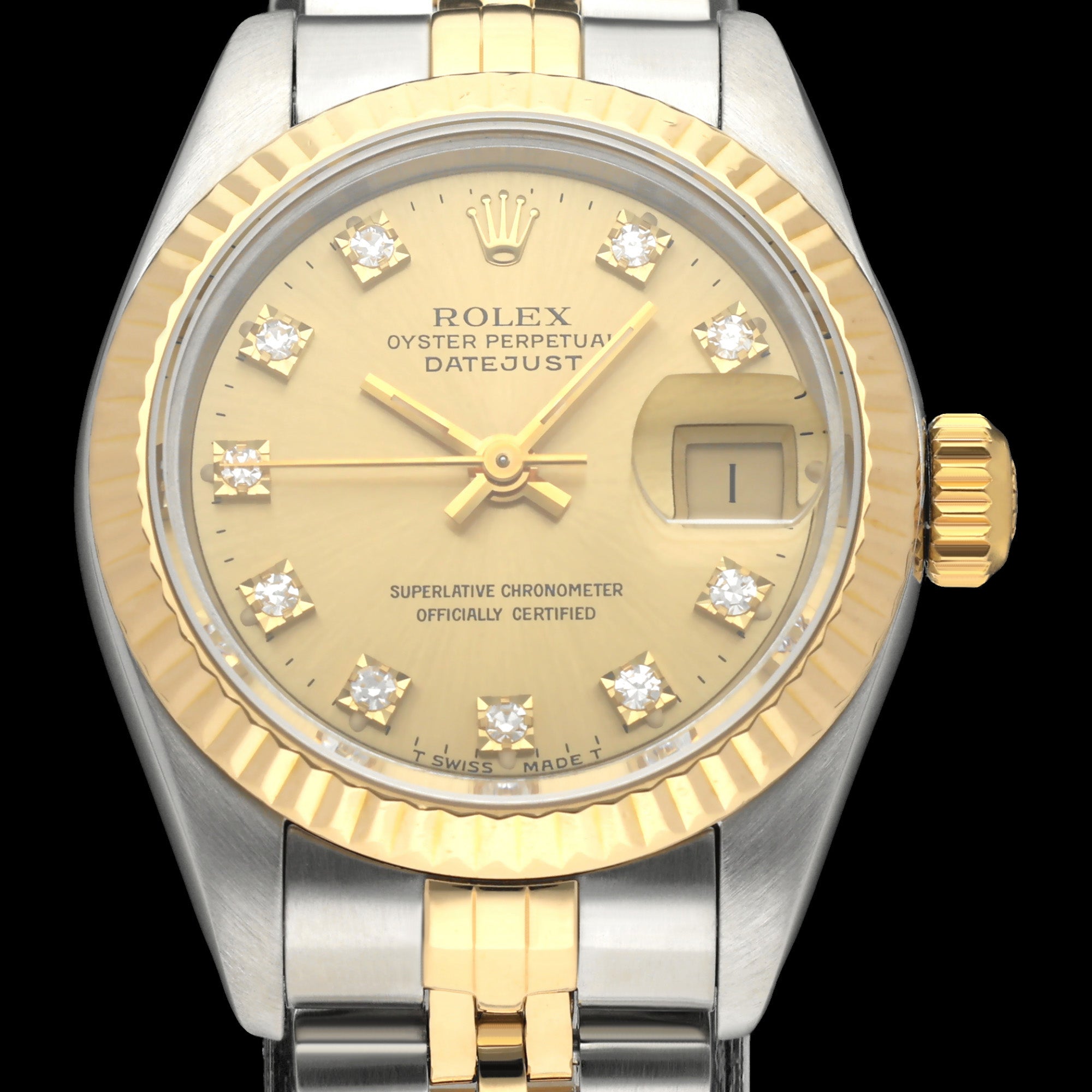 Rolex Lady-Datejust 69173G - 1993 - Rolex horloge - Rolex kopen - Rolex dames horloge - Trophies Watches