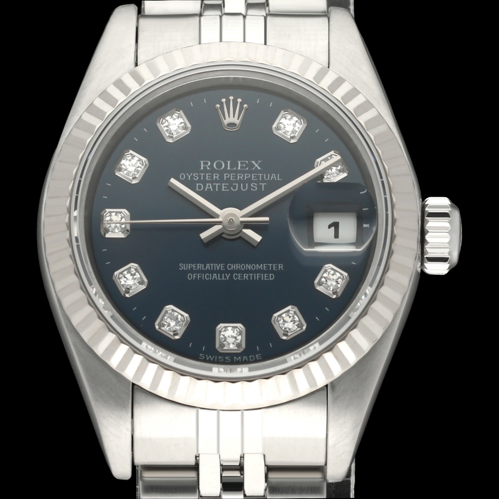 Rolex Oyster Perpetual Lady Datejust 79174G - 2001 - Rolex horloge - Rolex kopen - Rolex dames horloge - Trophies Watches