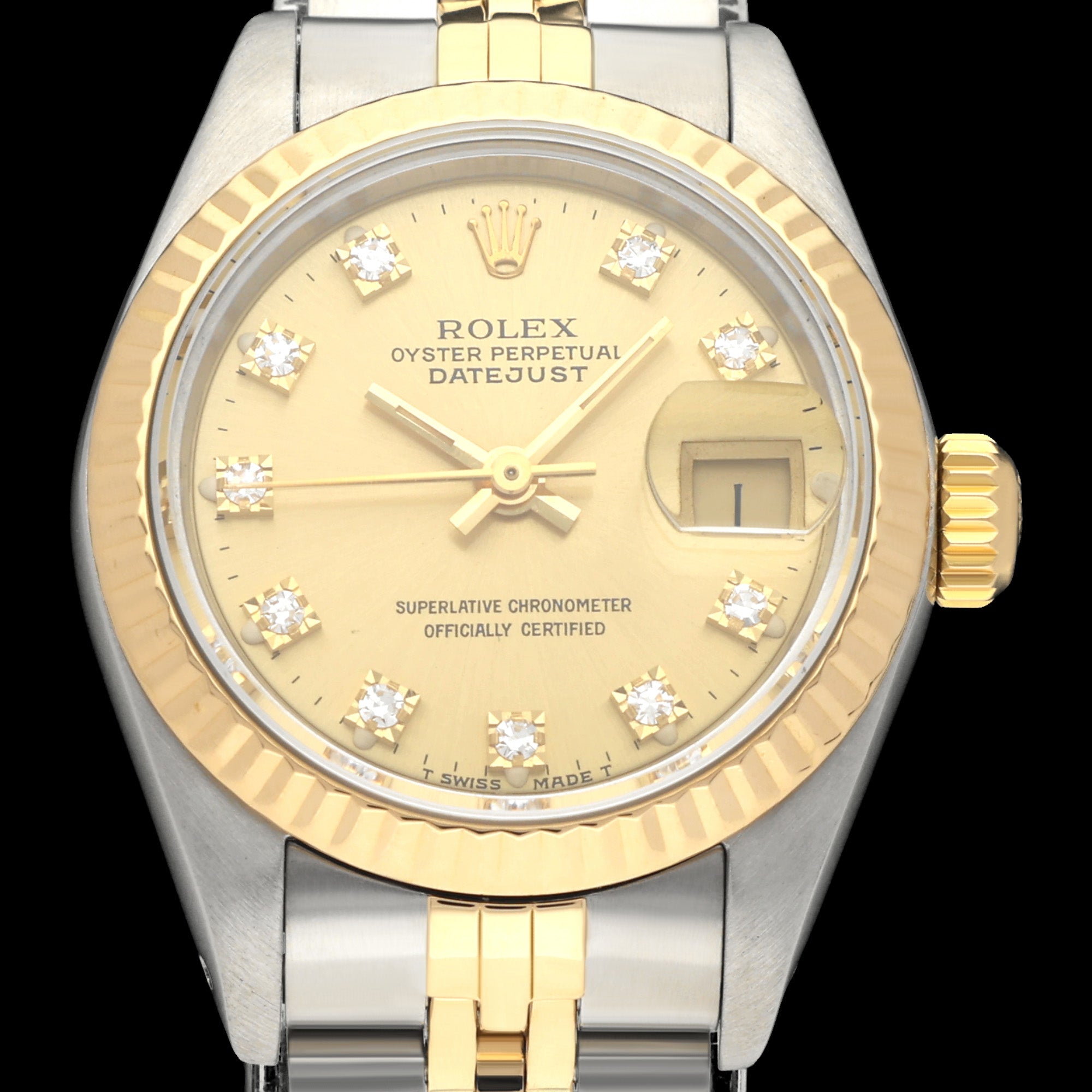 Rolex Lady-Datejust 69173G - 1989 - Rolex horloge - Rolex kopen - Rolex dames horloge - Trophies Watches