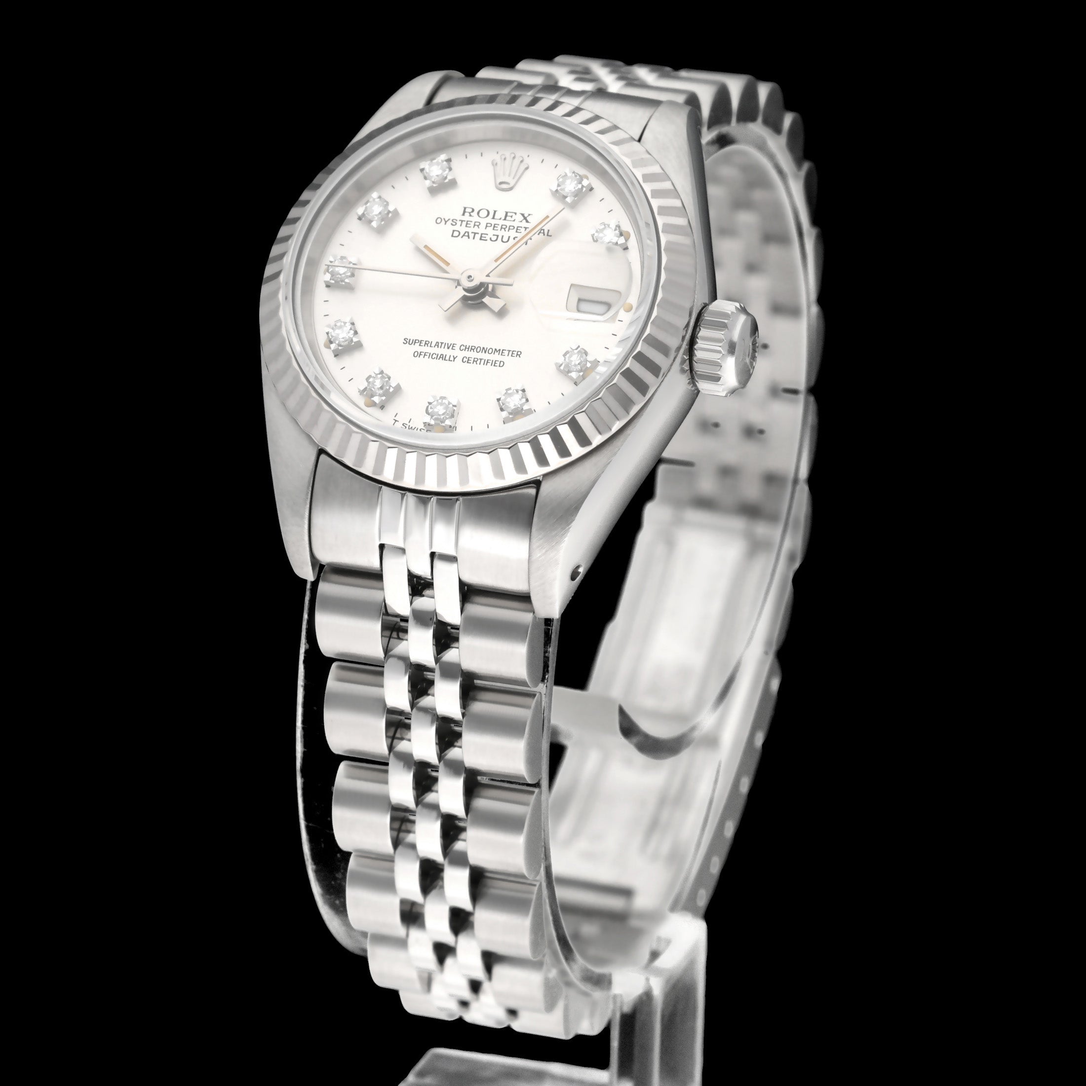 Rolex Oyster Perpetual Lady Datejust 69174G - 1990 - Rolex horloge - Rolex kopen - Rolex dames horloge - Trophies Watches