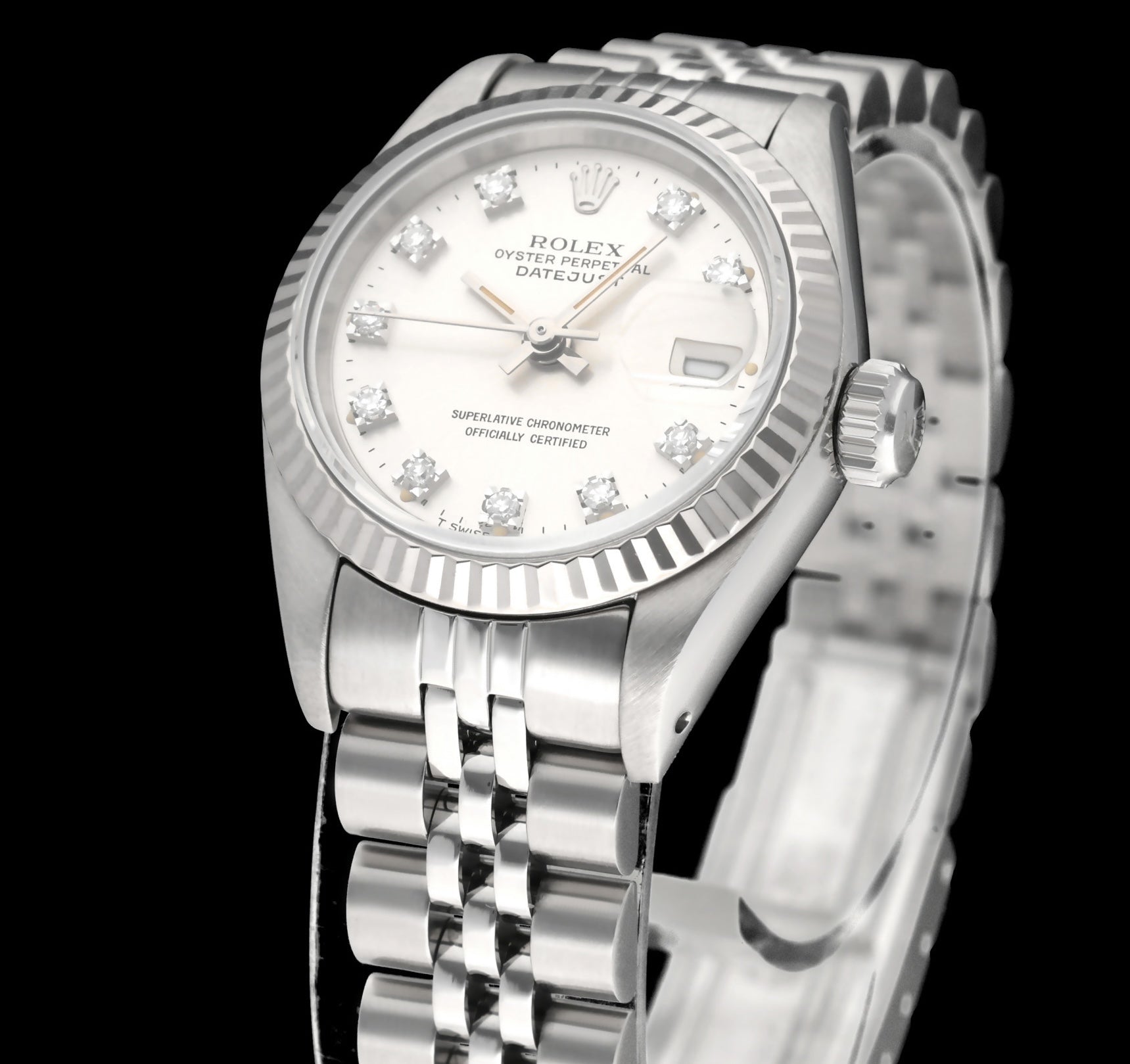 Rolex Oyster Perpetual Lady Datejust 69174G - 1990 - Rolex horloge - Rolex kopen - Rolex dames horloge - Trophies Watches