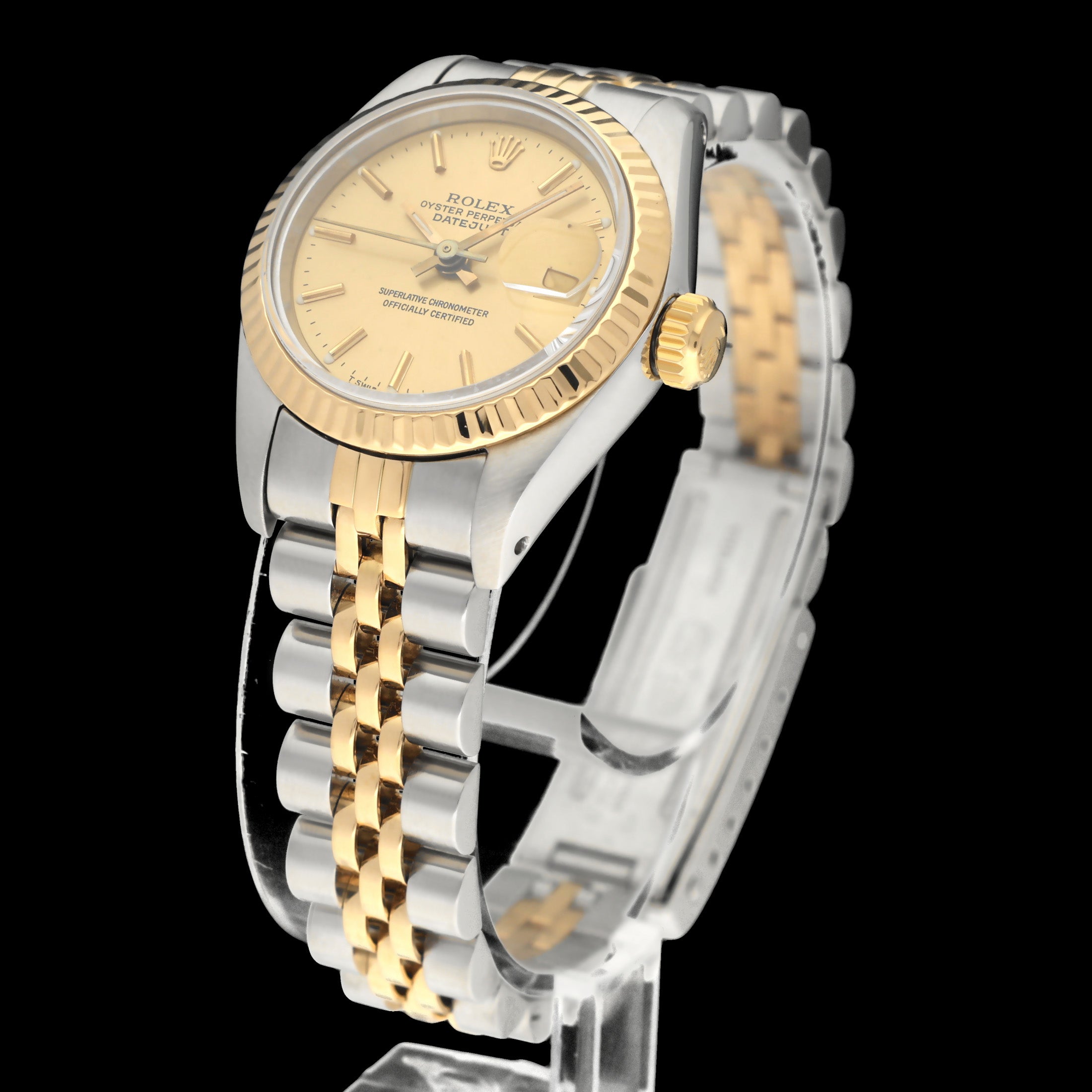 Rolex Lady-Datejust 69173 - 1988 - Rolex horloge - Rolex kopen - Rolex dames horloge - Trophies Watches