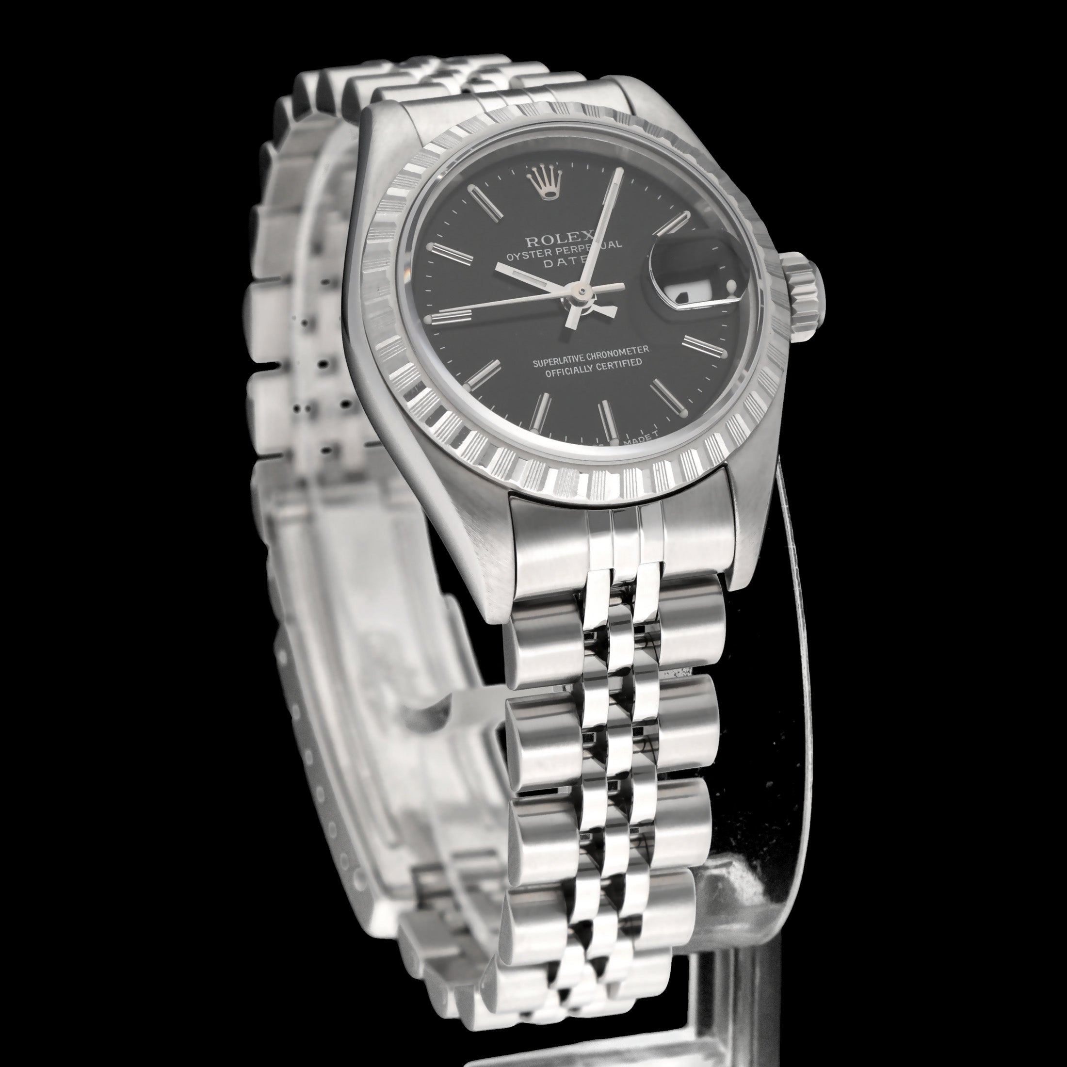 Rolex Oyster Perpetual Lady Date 69240 - 1996 - Rolex horloge - Rolex kopen - Rolex dames horloge - Trophies Watches
