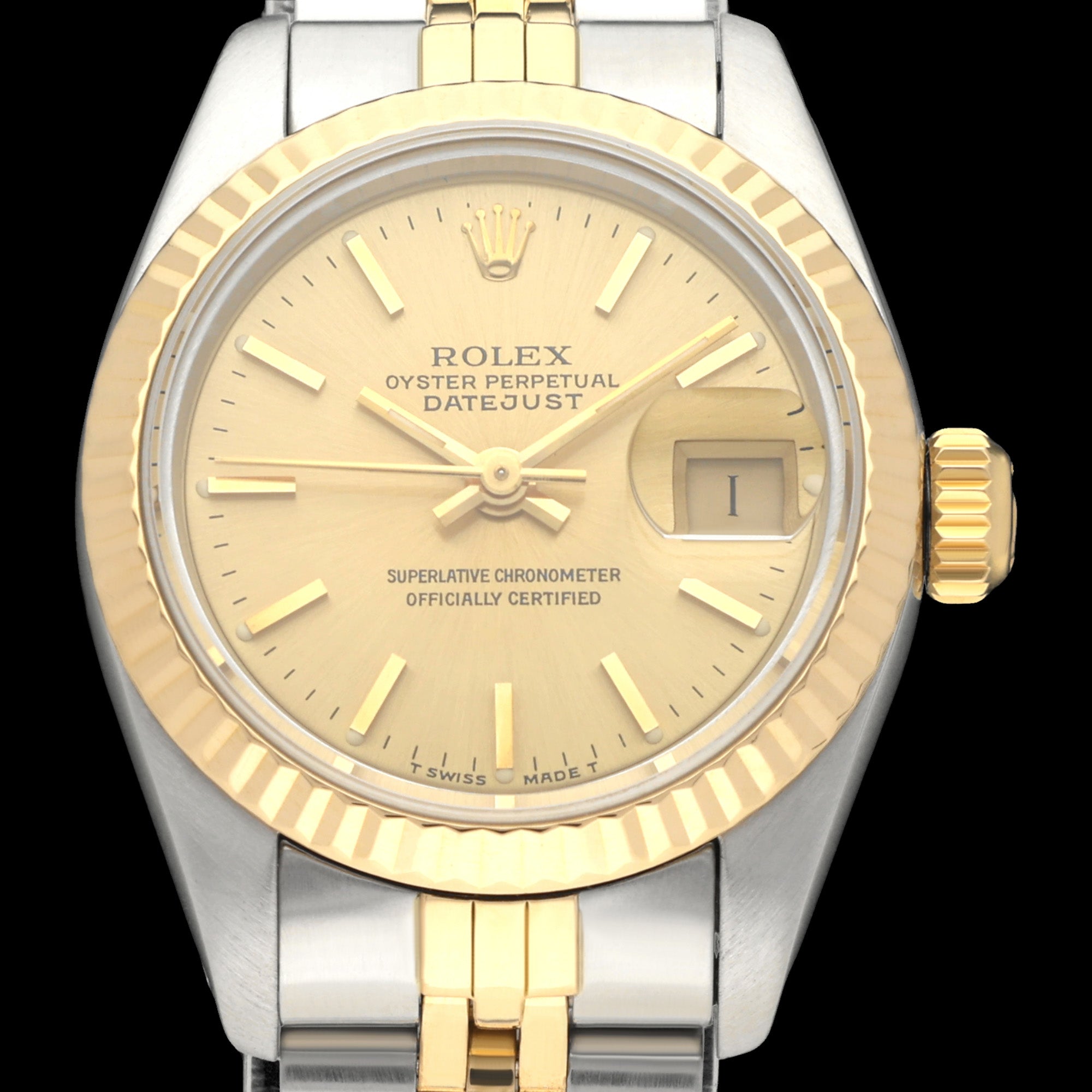 Rolex Lady-Datejust 69173 - 1990 - Rolex horloge - Rolex kopen - Rolex dames horloge - Trophies Watches