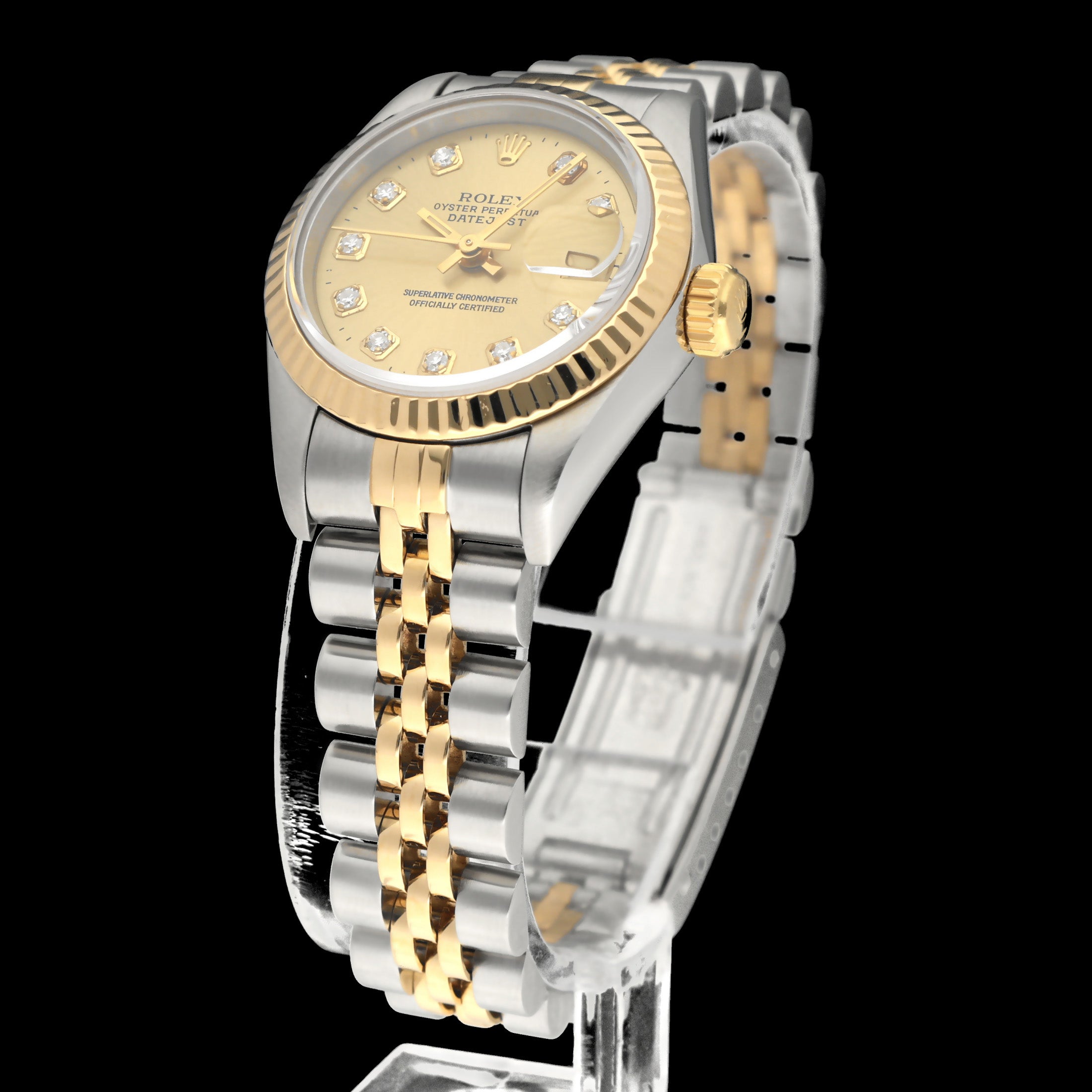 Rolex Lady-Datejust 69173G - 1995 - Rolex horloge - Rolex kopen - Rolex dames horloge - Trophies Watches