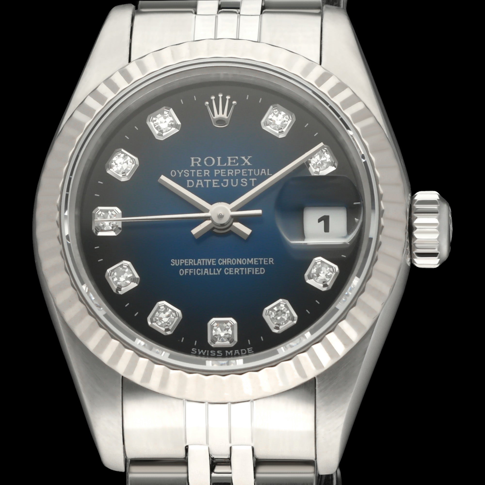 Rolex Oyster Perpetual Lady Datejust 69174G - 1997 - Rolex horloge - Rolex kopen - Rolex dames horloge - Trophies Watches