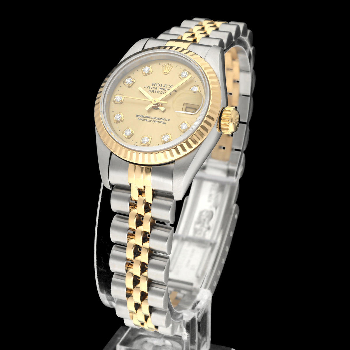 Rolex Lady-Datejust 69173G - 1996 - Rolex horloge - Rolex kopen - Rolex dames horloge - Trophies Watches