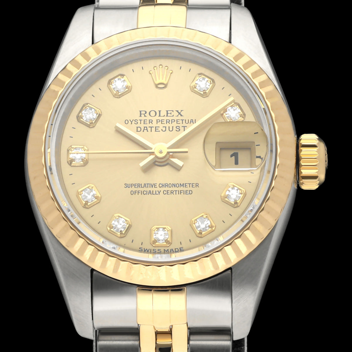 Rolex Lady-Datejust 69173G - 1996 - Rolex horloge - Rolex kopen - Rolex dames horloge - Trophies Watches