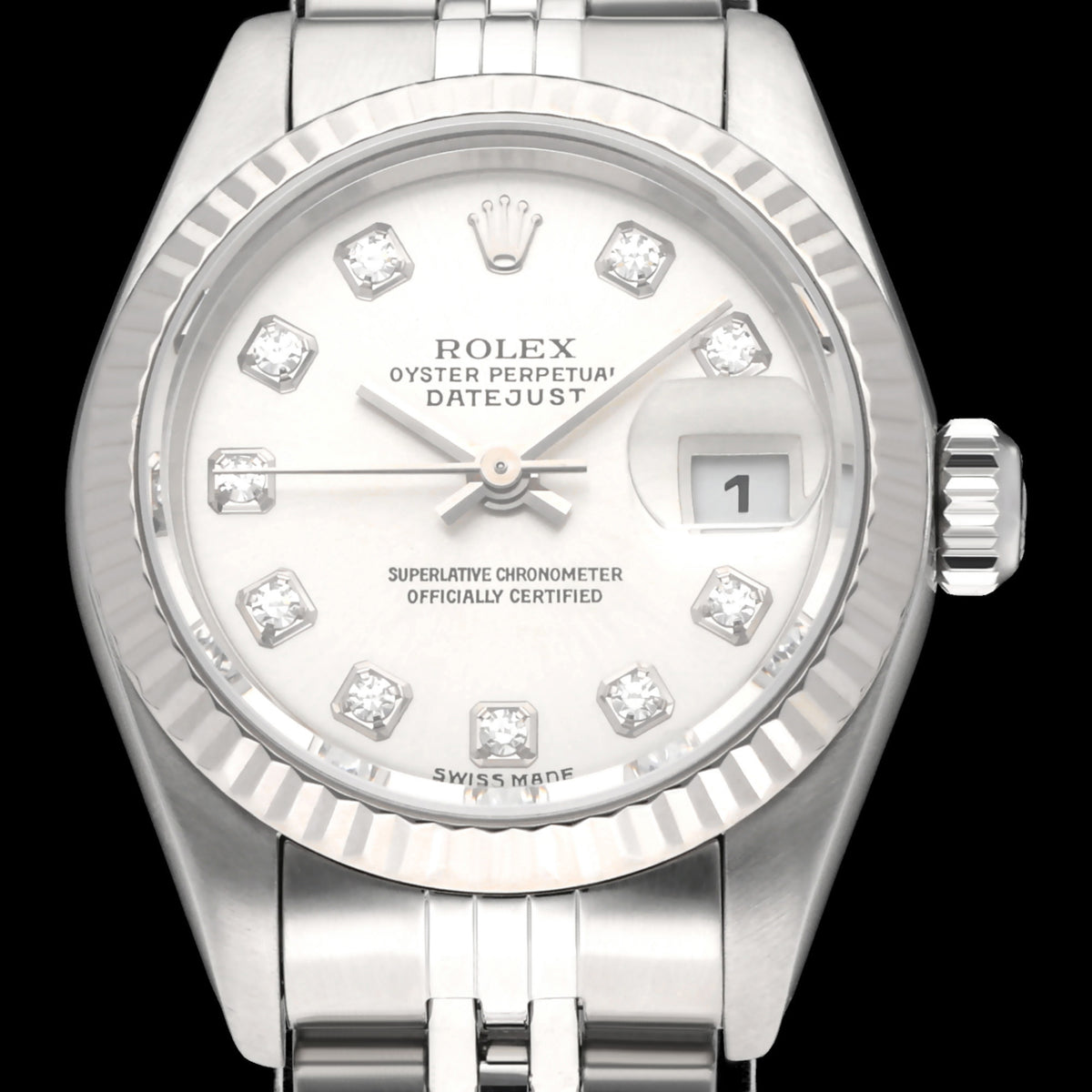 Rolex Oyster Perpetual Lady Datejust 79174G - 2002 - Rolex horloge - Rolex kopen - Rolex dames horloge - Trophies Watches