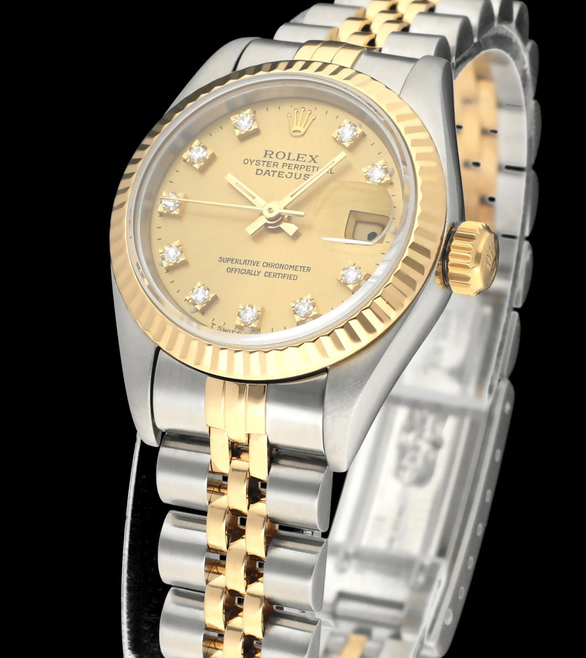 Rolex Lady-Datejust 69173G - 1995 - Rolex horloge - Rolex kopen - Rolex dames horloge - Trophies Watches