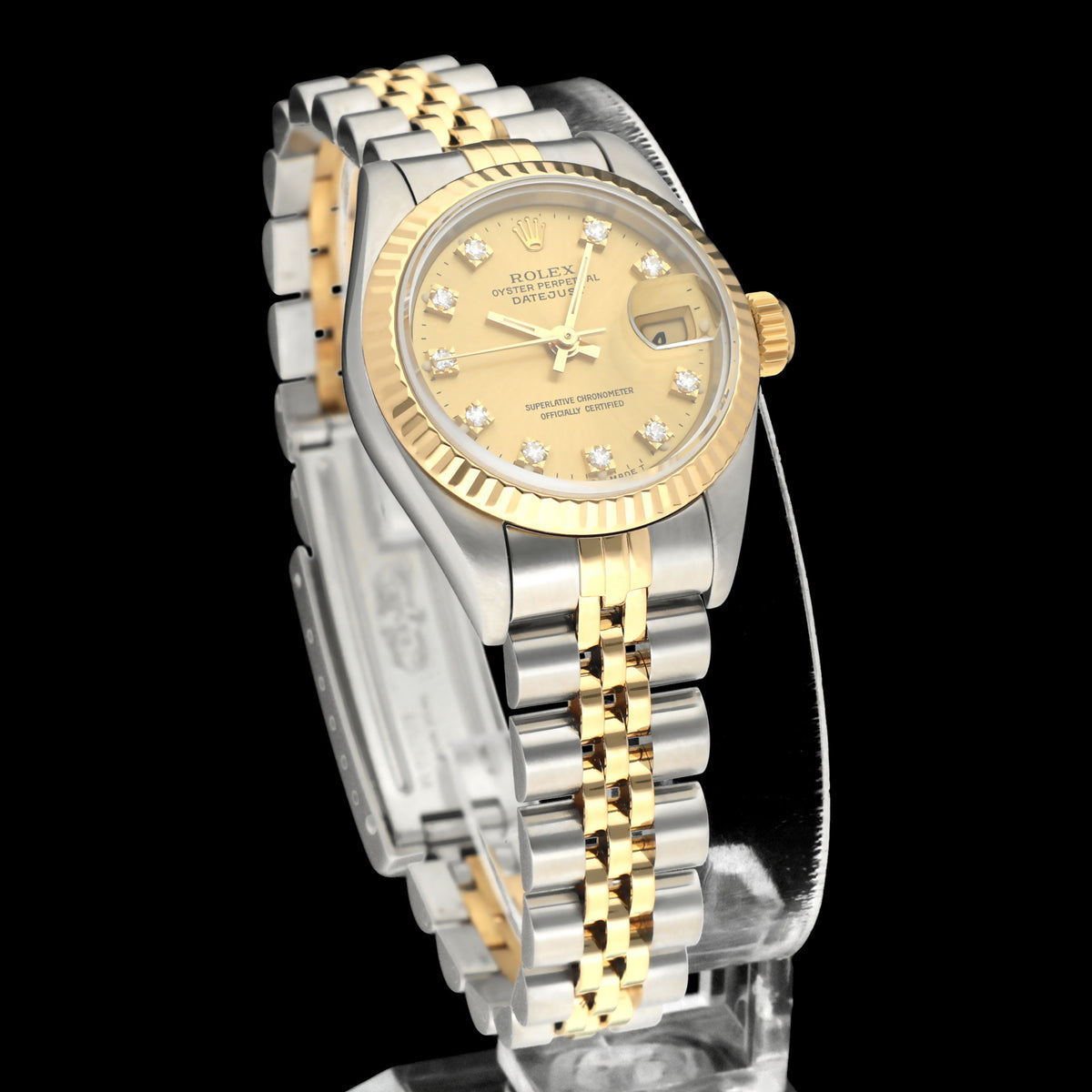 Rolex Lady-Datejust 69173G - 1995 - Rolex horloge - Rolex kopen - Rolex dames horloge - Trophies Watches