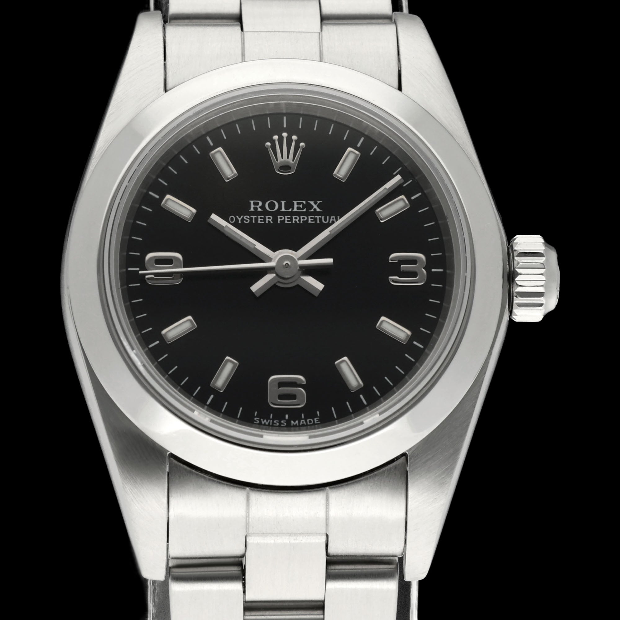 Rolex Oyster Perpetual 76080 - 2004 - Rolex horloge - Rolex kopen - Rolex dames horloge - Trophies Watches