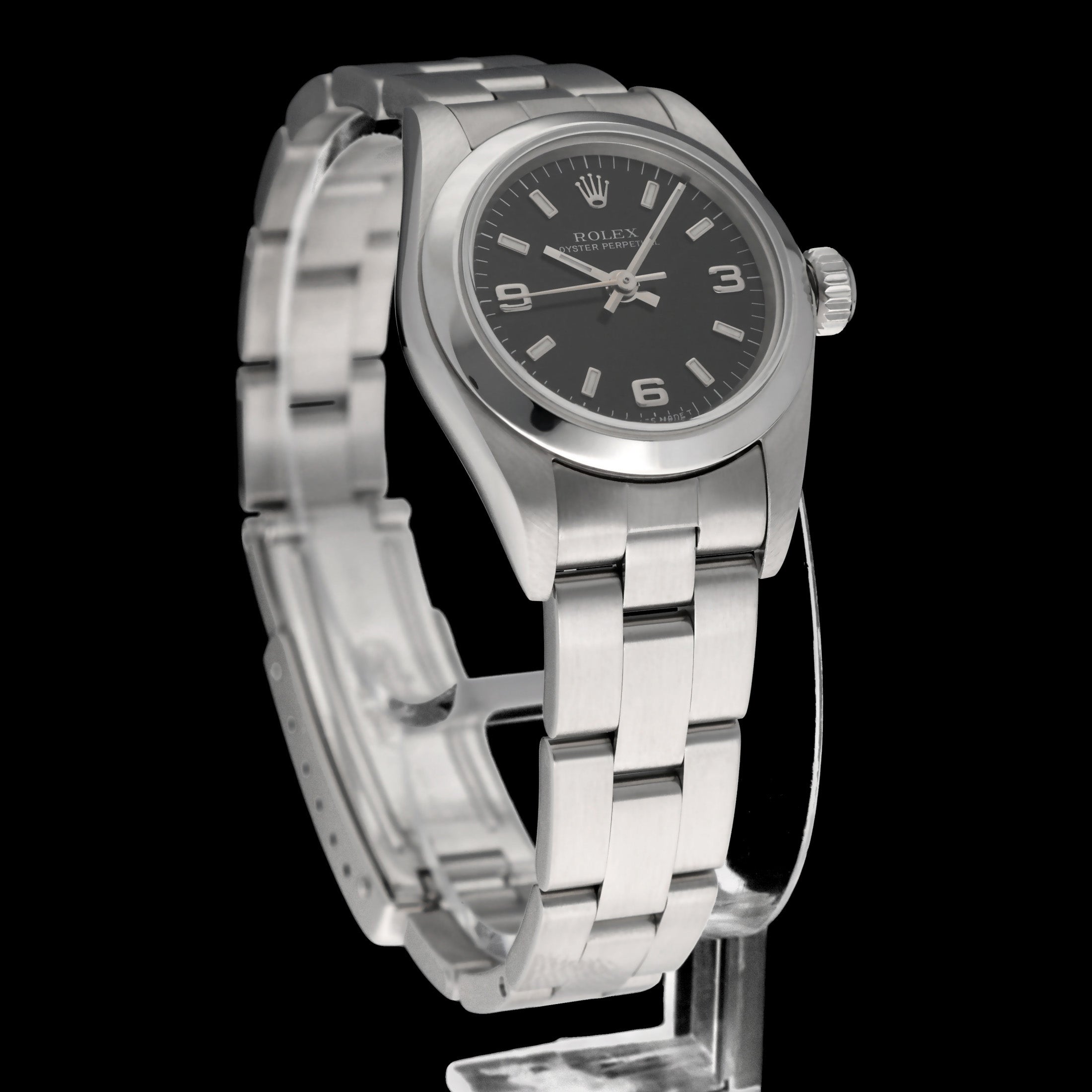 Rolex Oyster Perpetual 67180 - 1999 - Rolex horloge - Rolex kopen - Rolex dames horloge - Trophies Watches