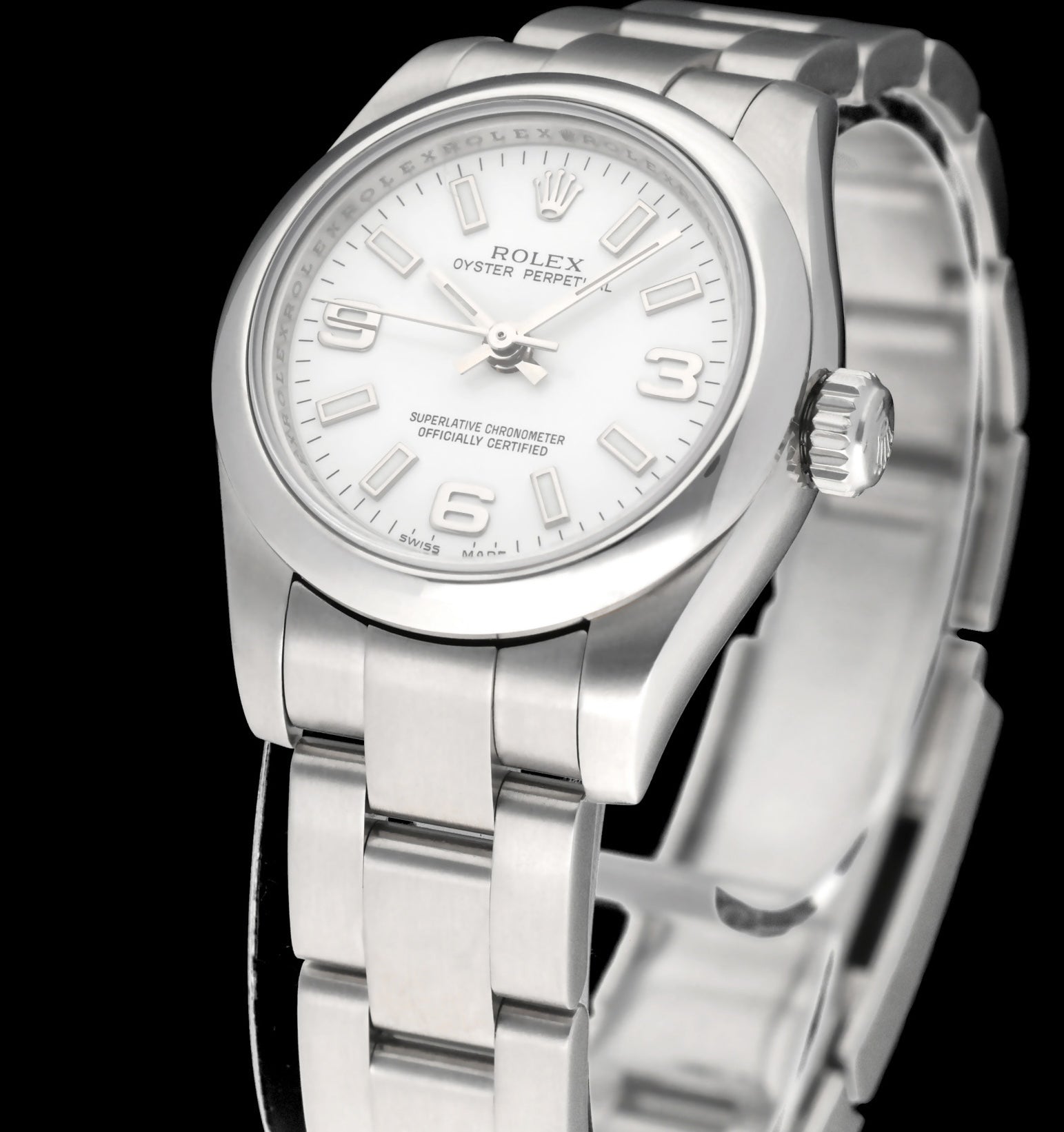 Rolex Oyster Perpetual 176200 - 2008 - Rolex horloge - Rolex kopen - Rolex dames horloge - Trophies Watches