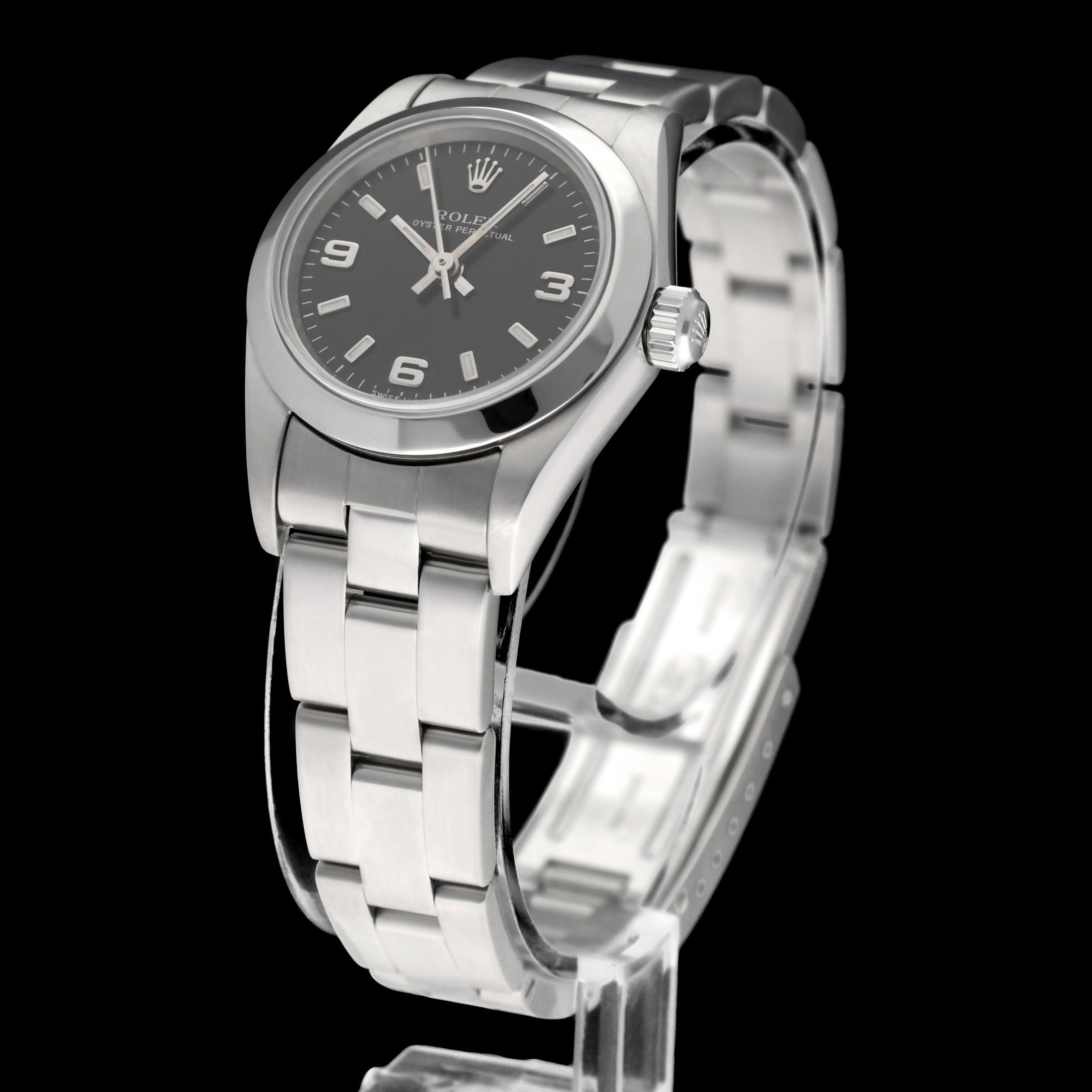 Rolex Oyster Perpetual 76080 - 2001 - Rolex horloge - Rolex kopen - Rolex dames horloge - Trophies Watches