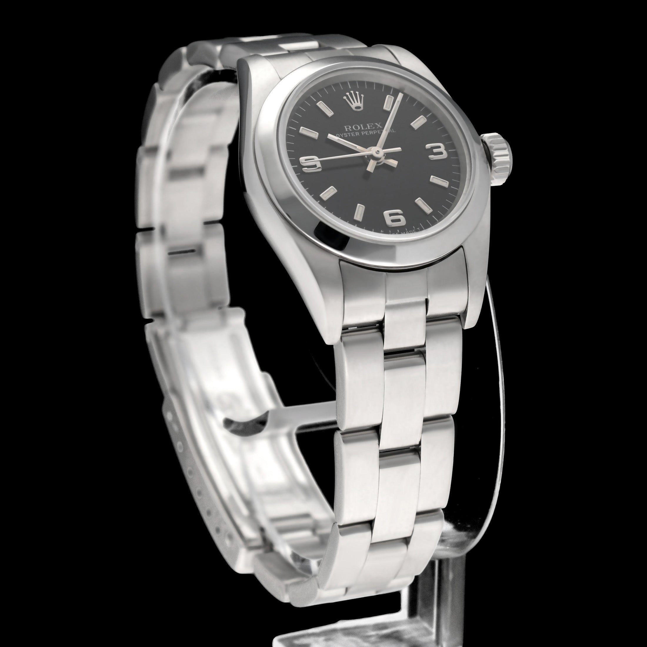 Rolex Oyster Perpetual 67180 - 1997 - Rolex horloge - Rolex kopen - Rolex dames horloge - Trophies Watches