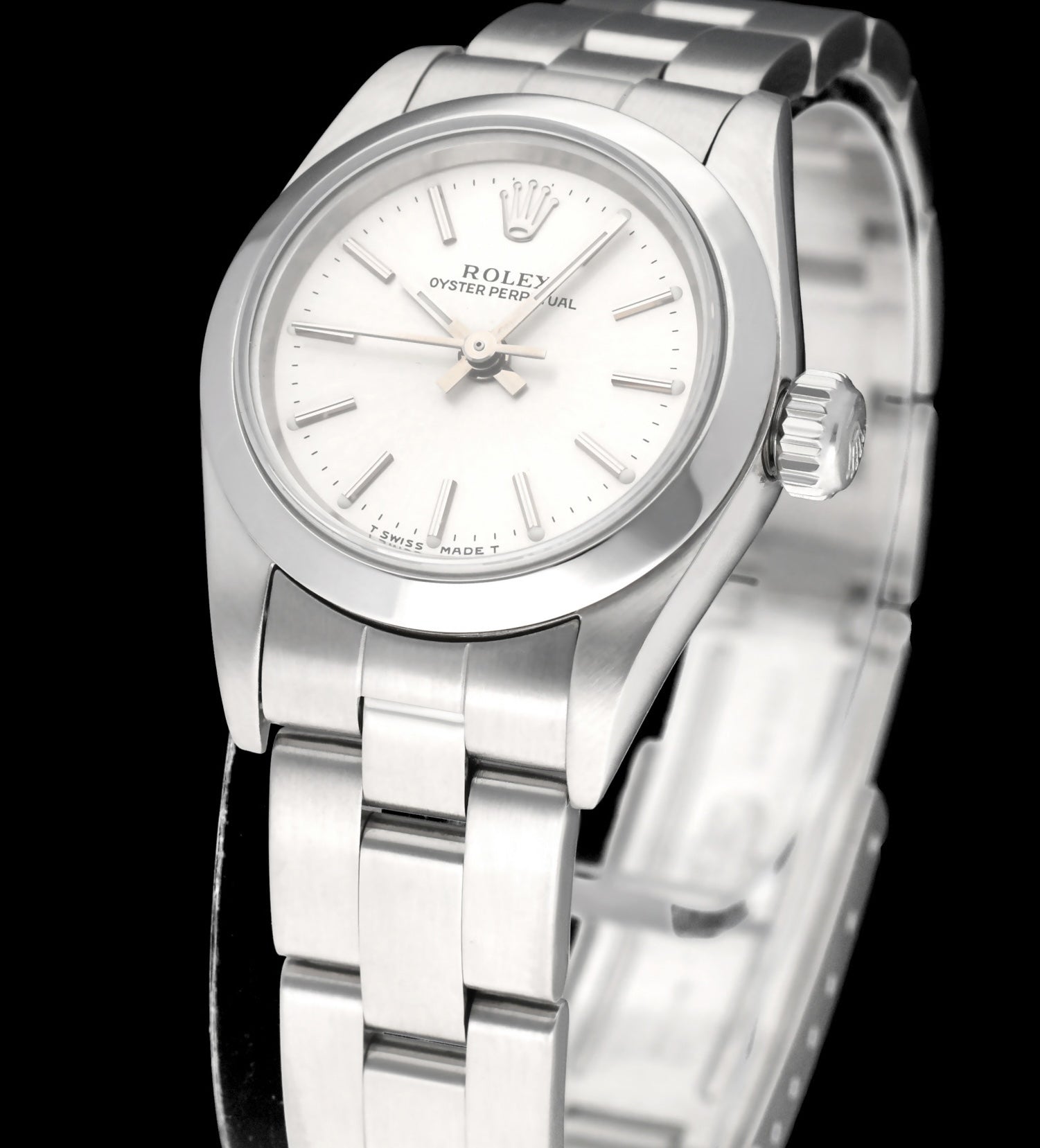 Rolex Oyster Perpetual 67180 - 1997 - Rolex horloge - Rolex kopen - Rolex dames horloge - Trophies Watches