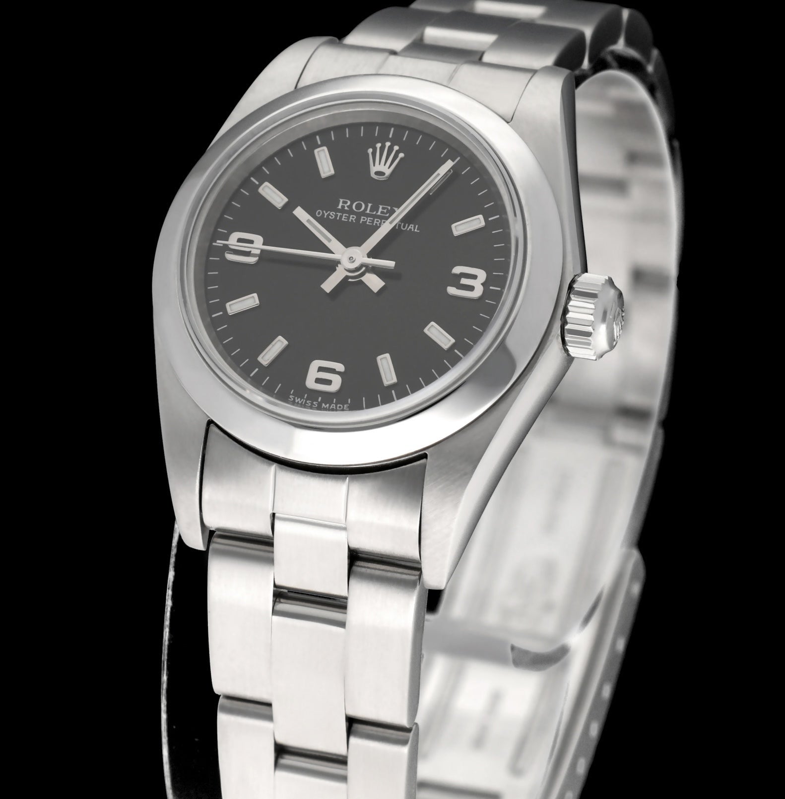 Rolex Oyster Perpetual 76080 - 2003 - Rolex horloge - Rolex kopen - Rolex dames horloge - Trophies Watches