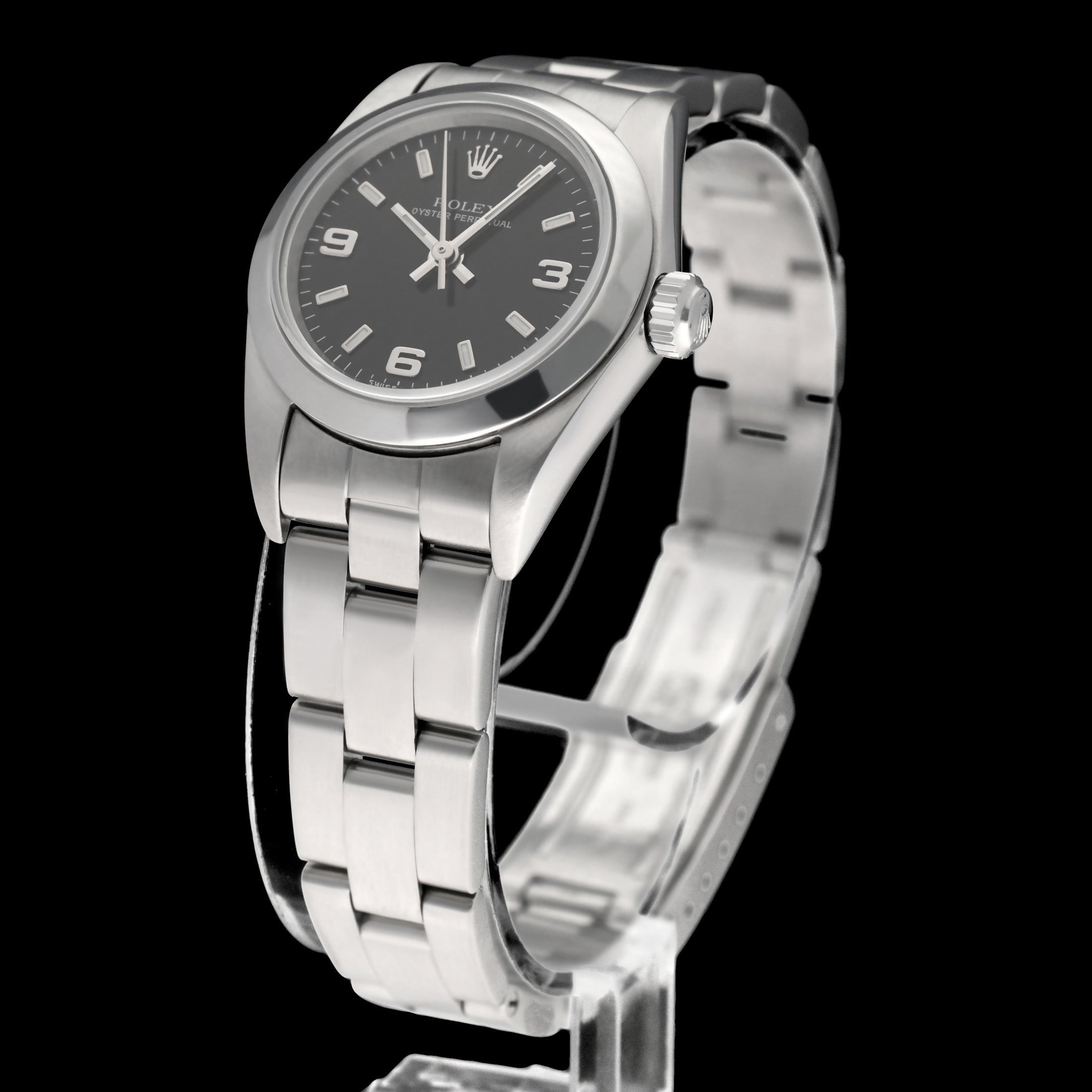 Rolex Oyster Perpetual 76080 - 2002 - Rolex horloge - Rolex kopen - Rolex dames horloge - Trophies Watches